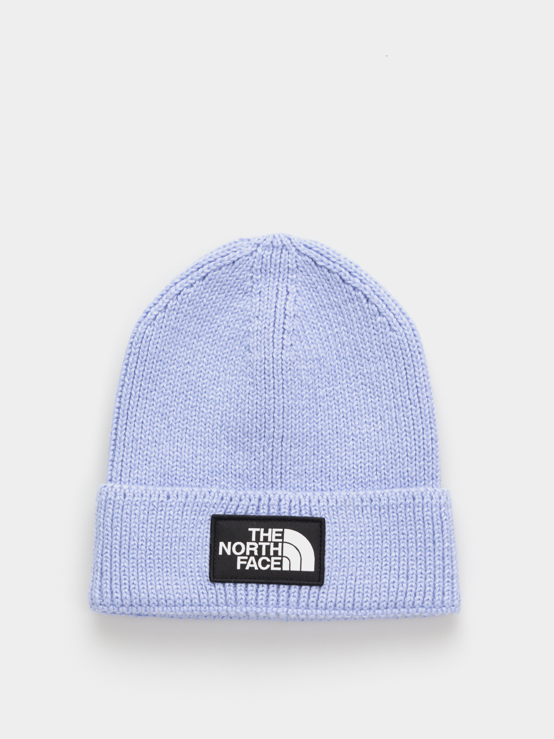 The North Face Tnf Logo Box Cuffed Beanie (periwinkle glow)