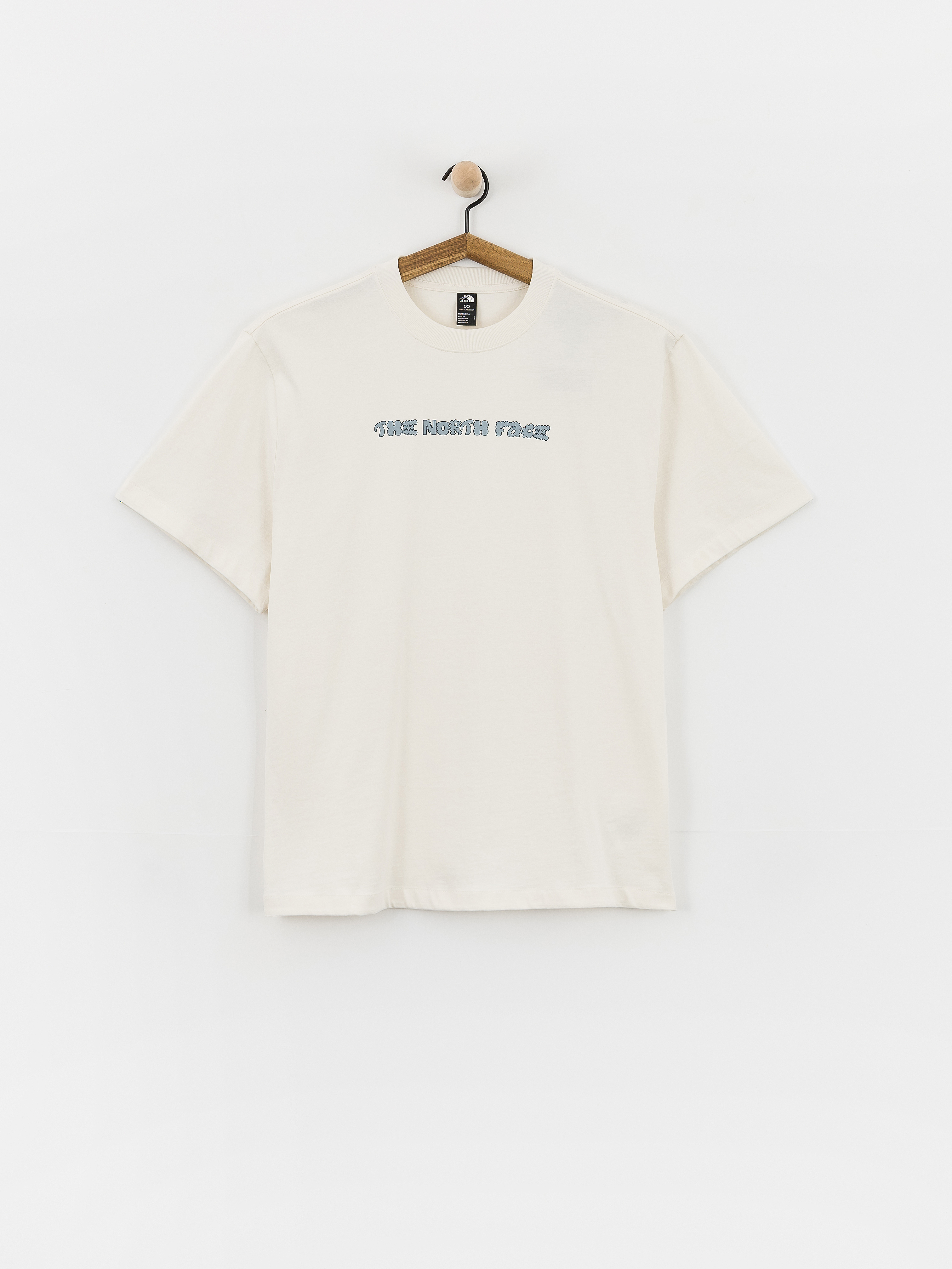 The North Face Logo Twist Relaxed T-Shirt (white dune)