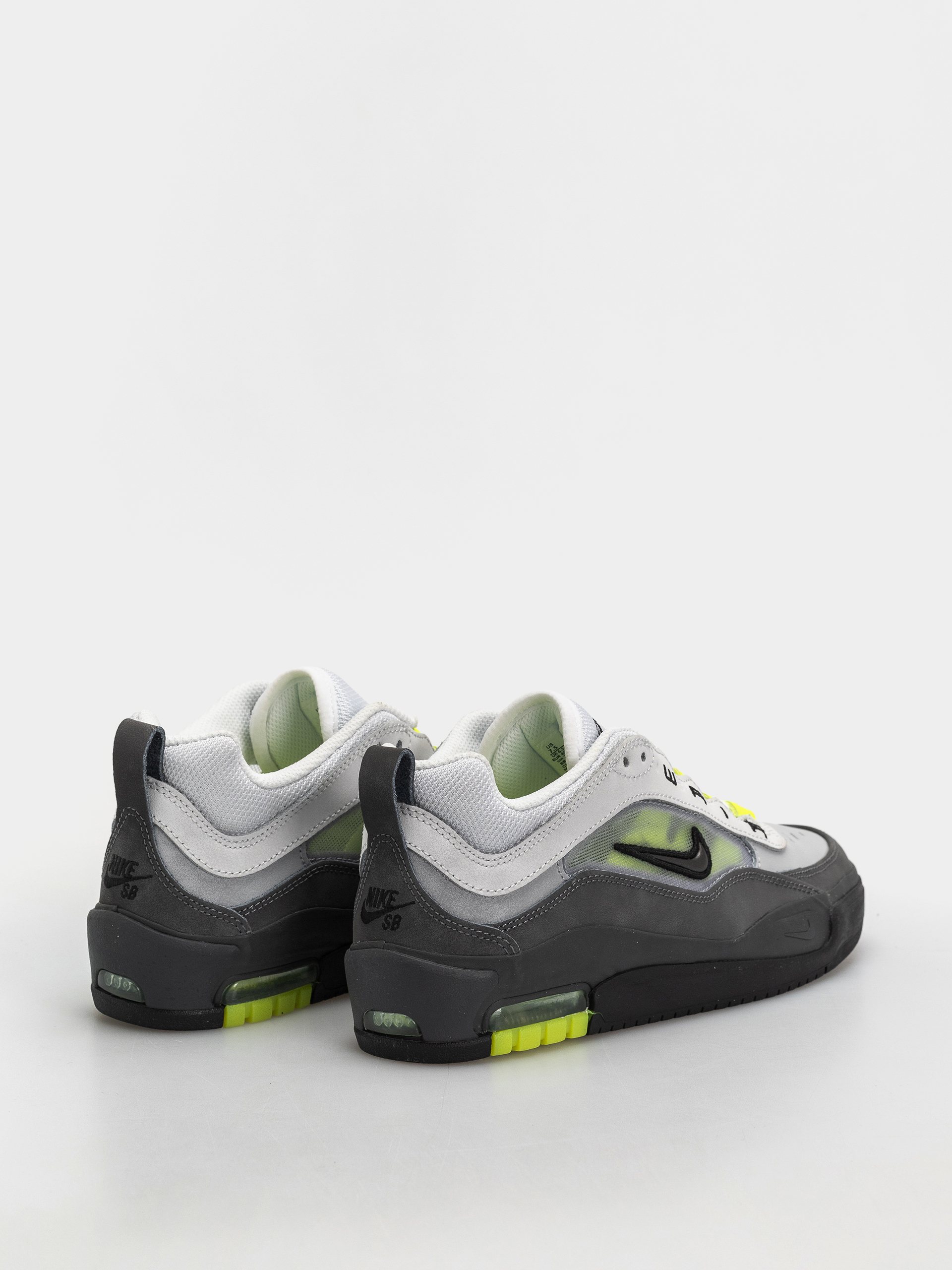 Nike SB Air Max Ishod Schuhe (black/neon yellow anthracite lt graphite)