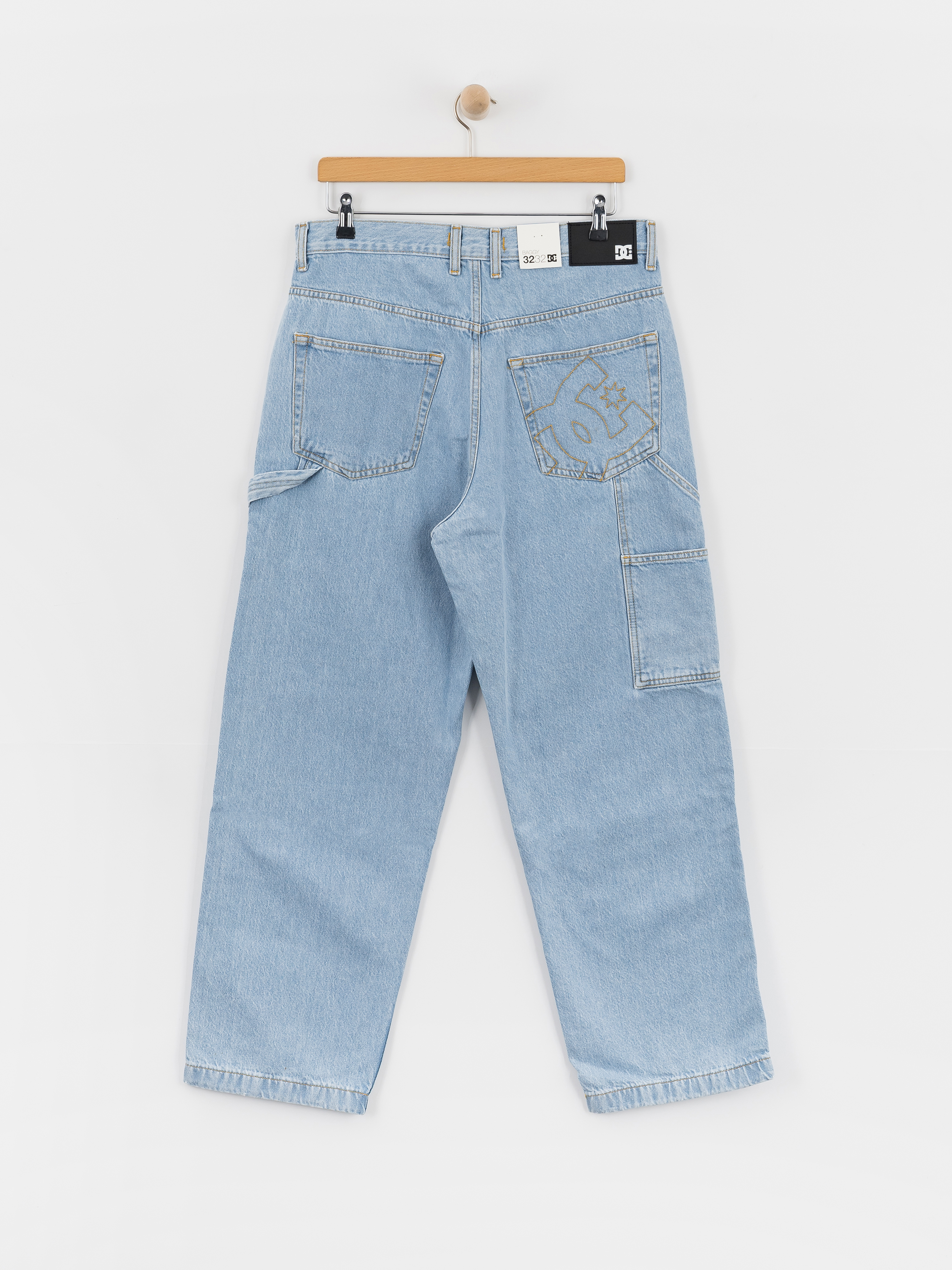 DC Baggy Denim Carpenter Pants - blue (indigo light)