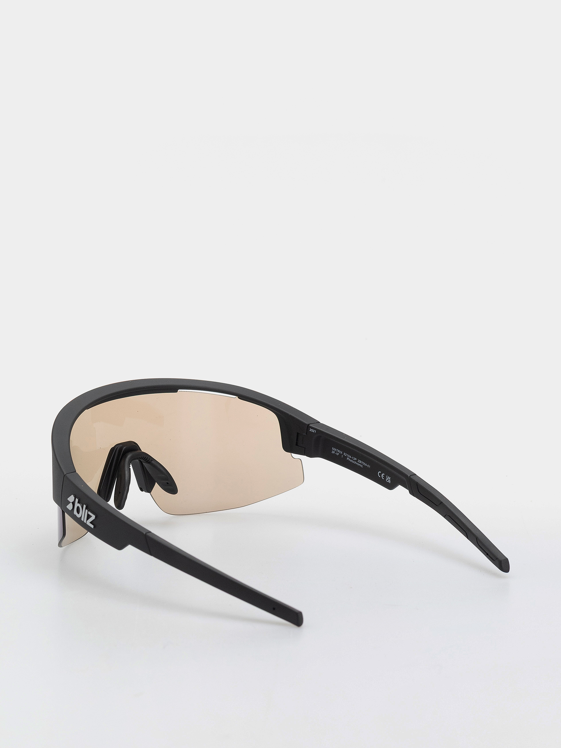 BLIZ スポーツサングラス MATRIX(mattblack/brown) Bliz Matrix Sunglasses - black (matt black/nano optics