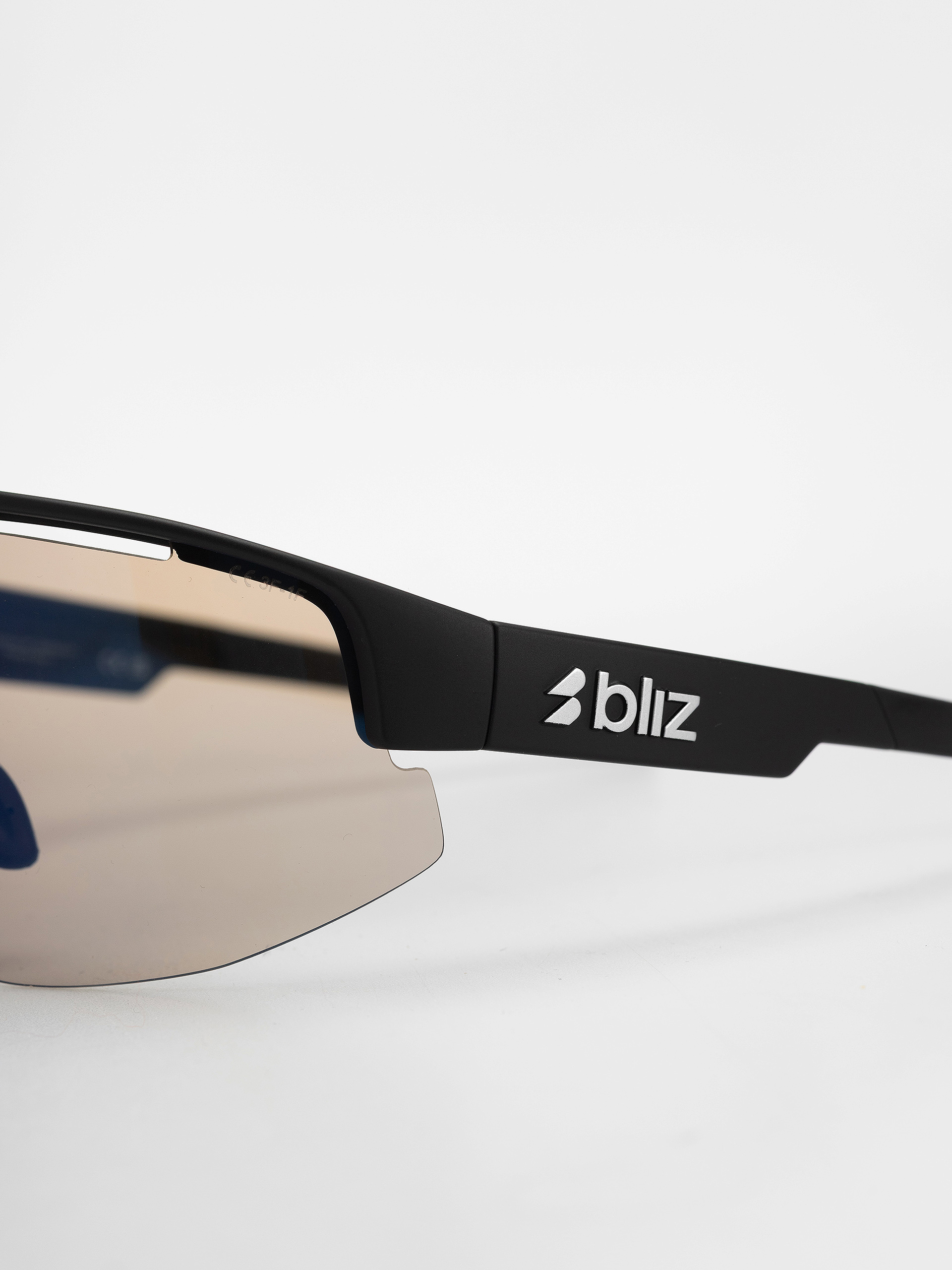 Bliz Matrix Sonnenbrille (matt black/nano optics photochromic brown w blue multi)