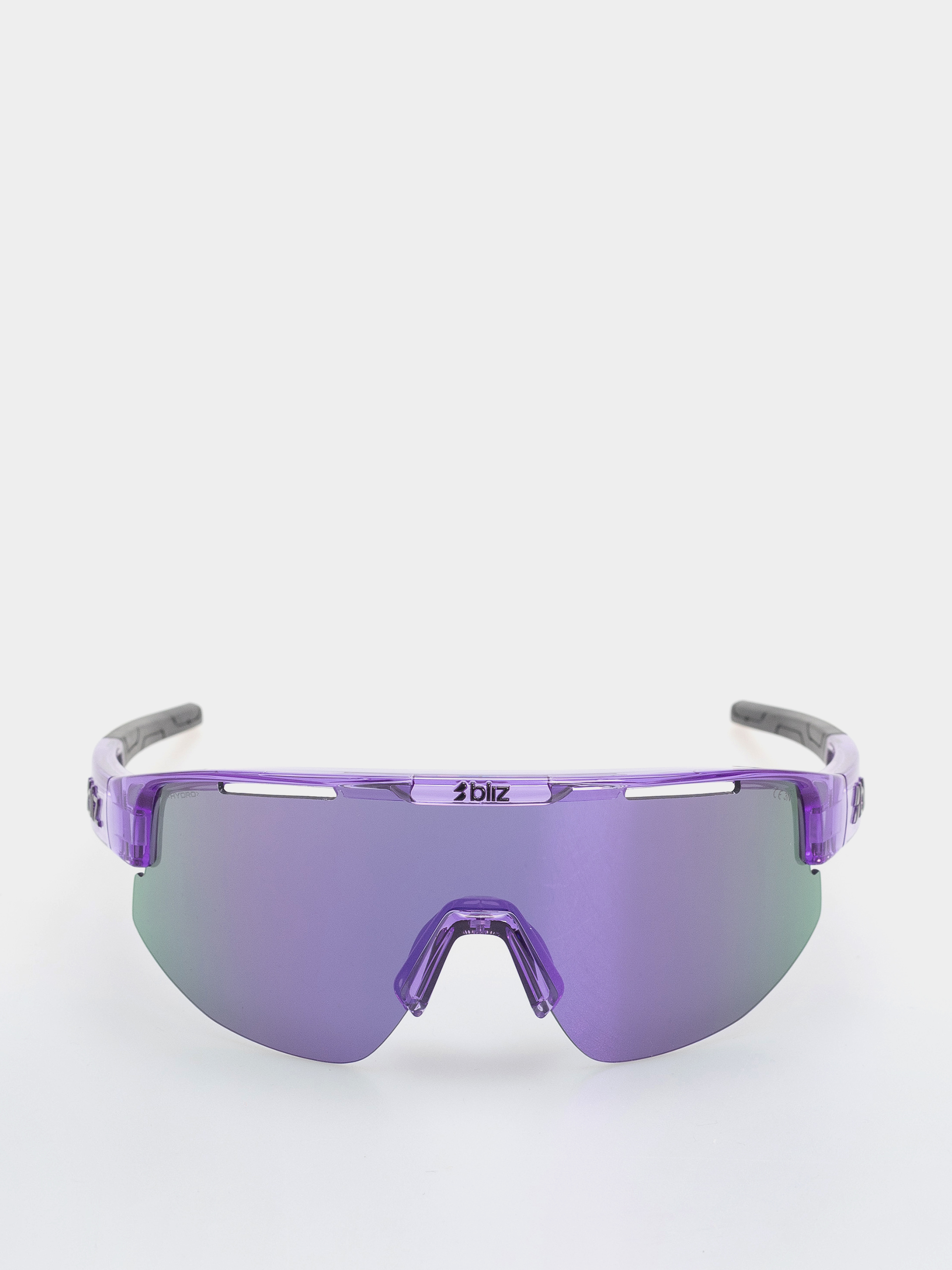 Bliz Matrix Sunglasses (transparant purple/smoke w purple multi)