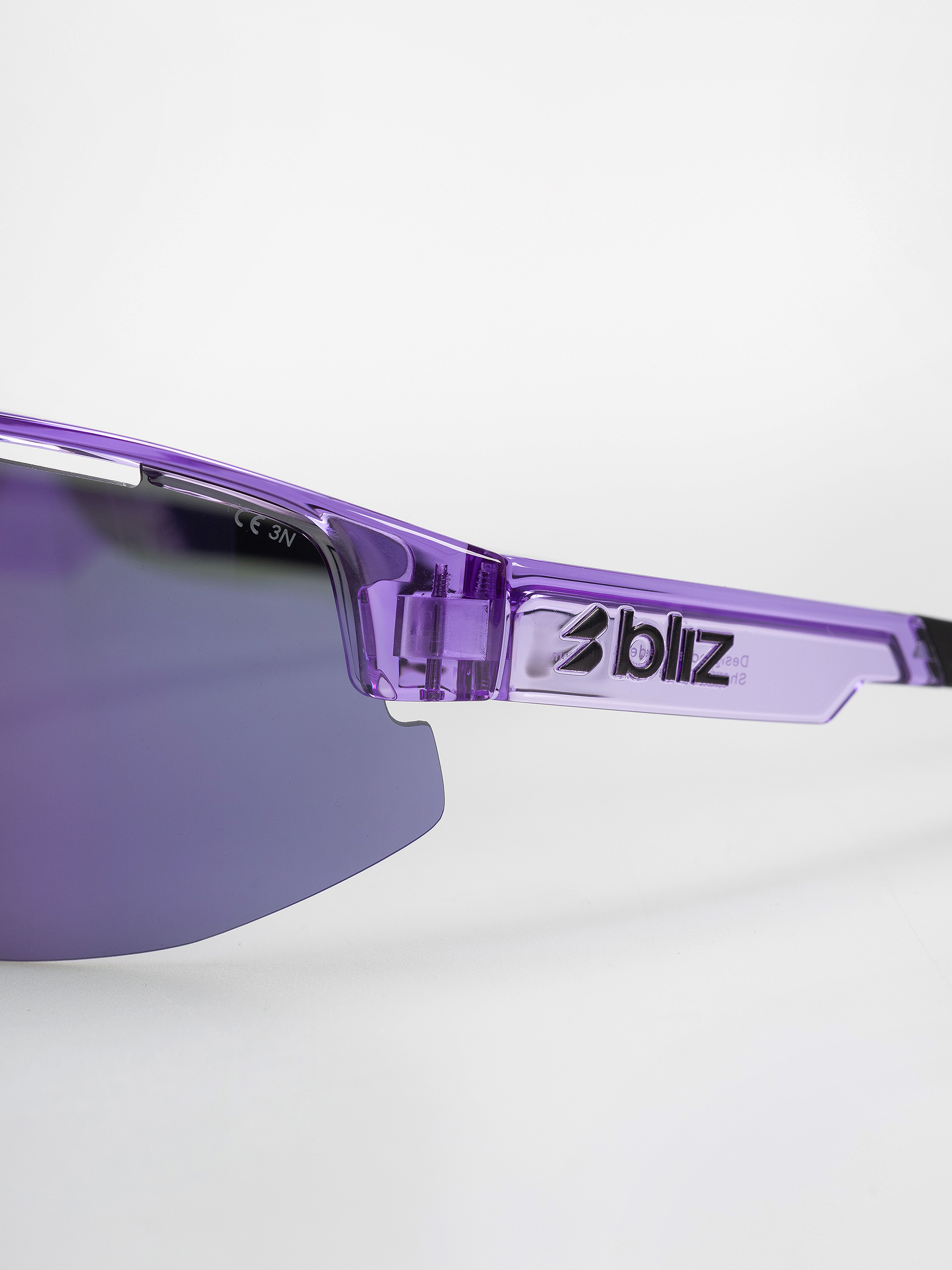 Bliz Matrix Sunglasses (transparant purple/smoke w purple multi)