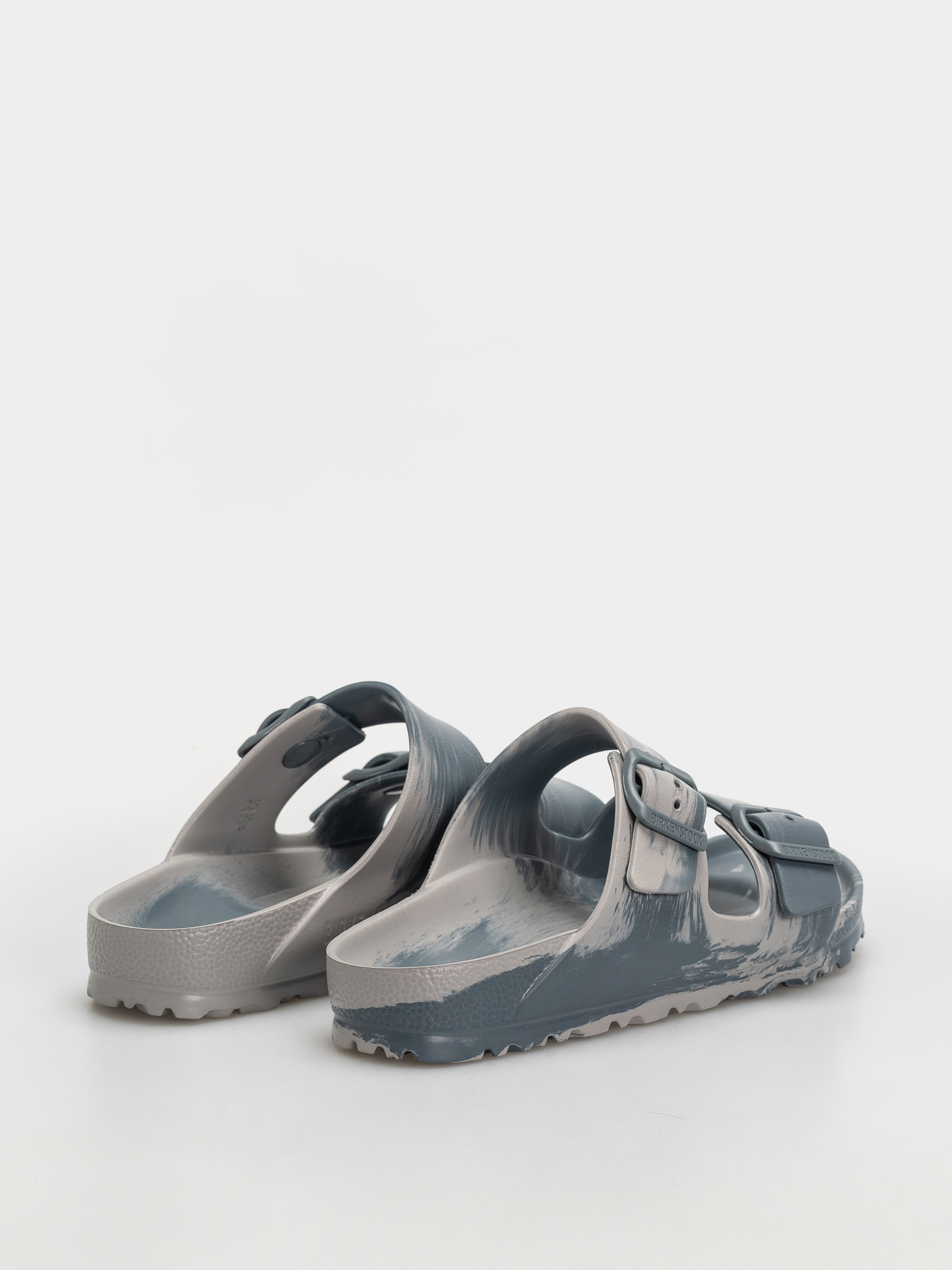 Birkenstock Arizona Essentials EVA Narrow Flip-flops (basalt gray/stone coin multi)