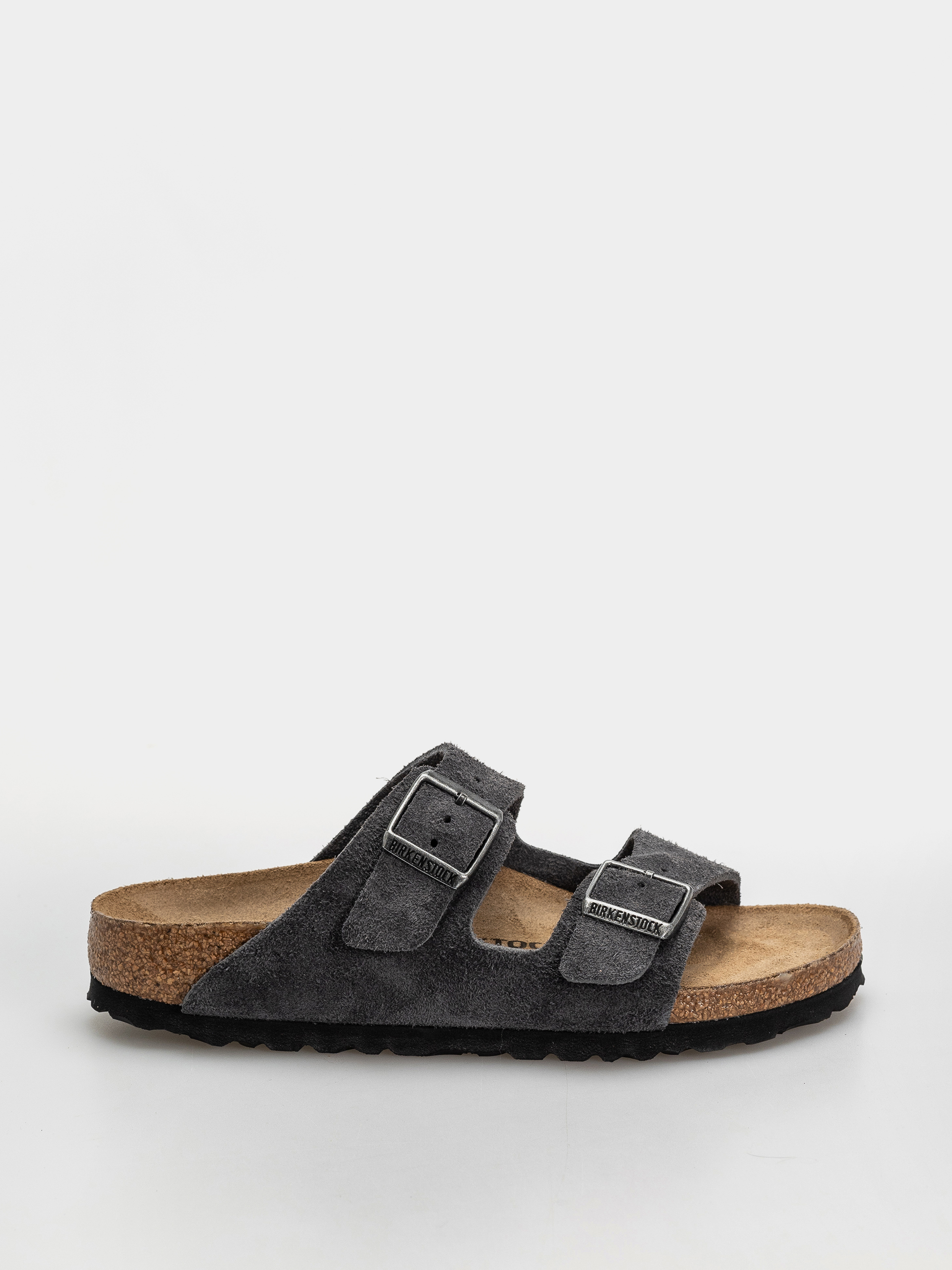 Birkenstock Arizona Suede Leather Narrow Flip-flops