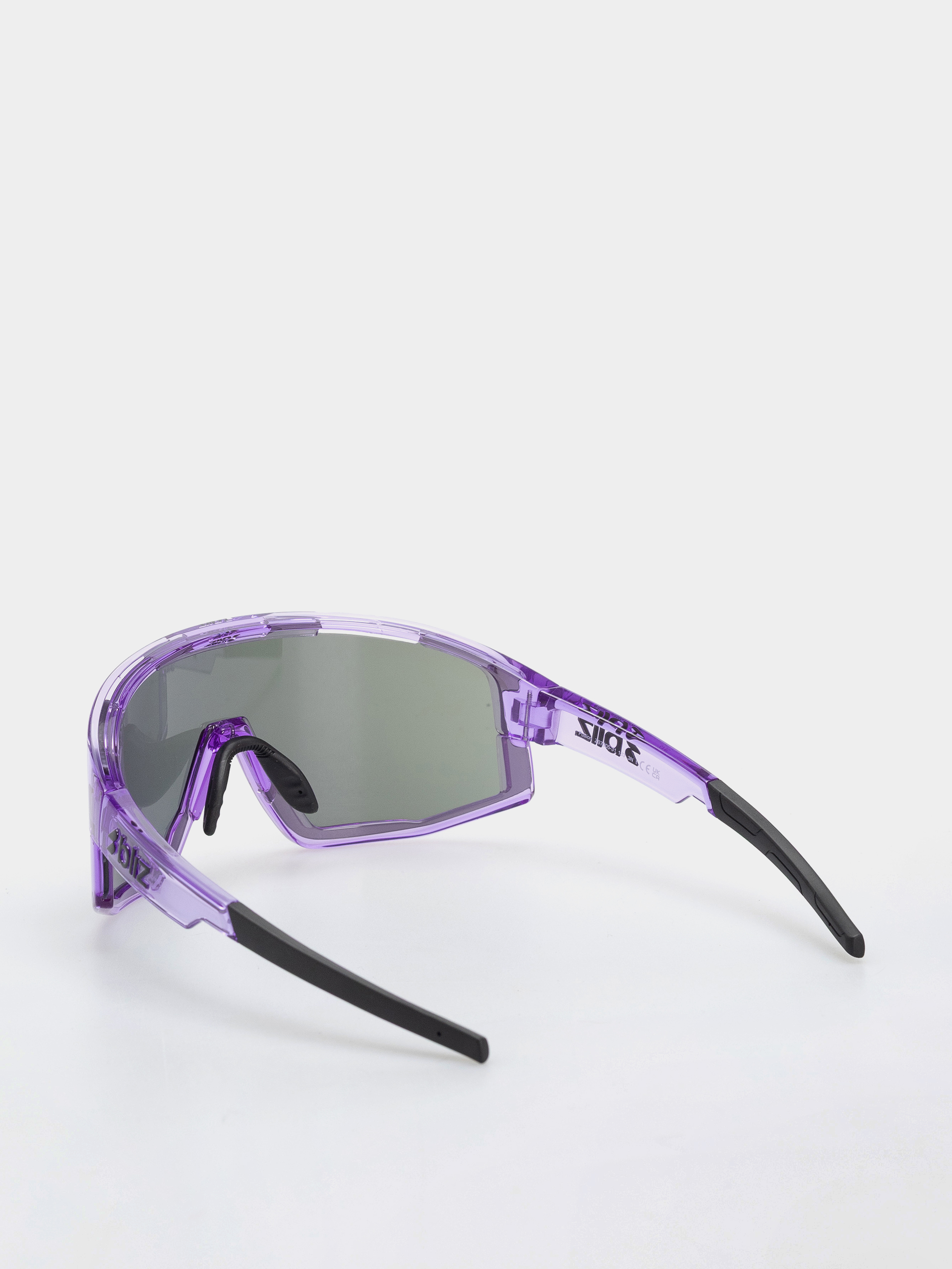 Bliz Matrix Sunglasses (transparant purple/smoke w purple multi)