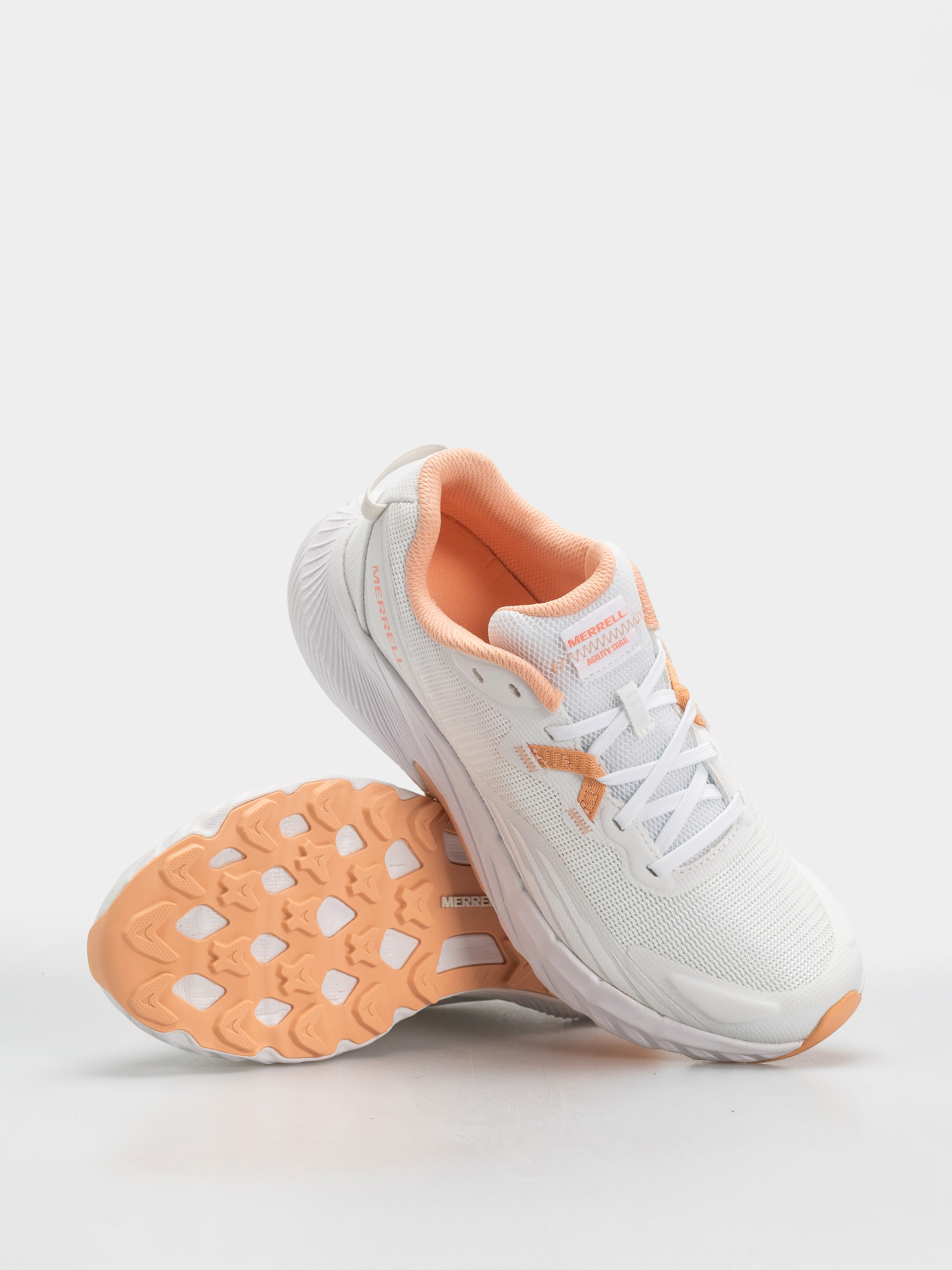 Merrell Agility Trail Wmn Shoes (white/peach)