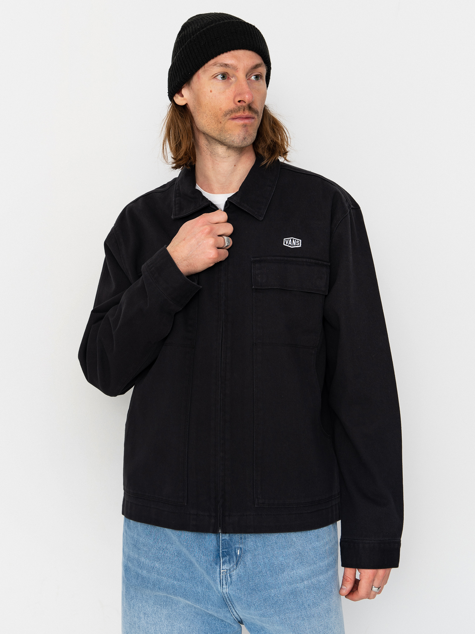Nike SB Filled Work Jacket - black (black/white)