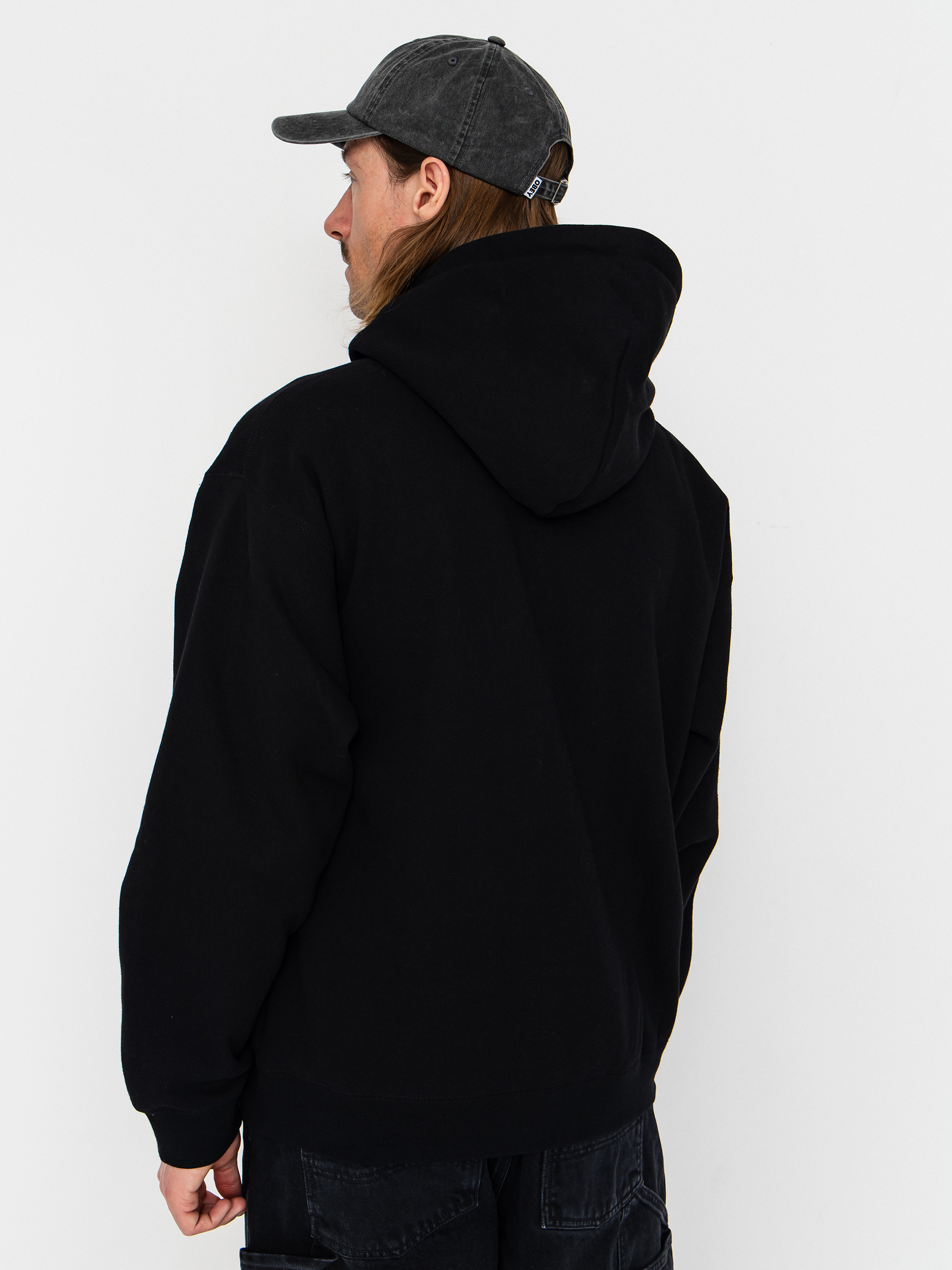 OBEY Oval ZHD Hoodie (black)