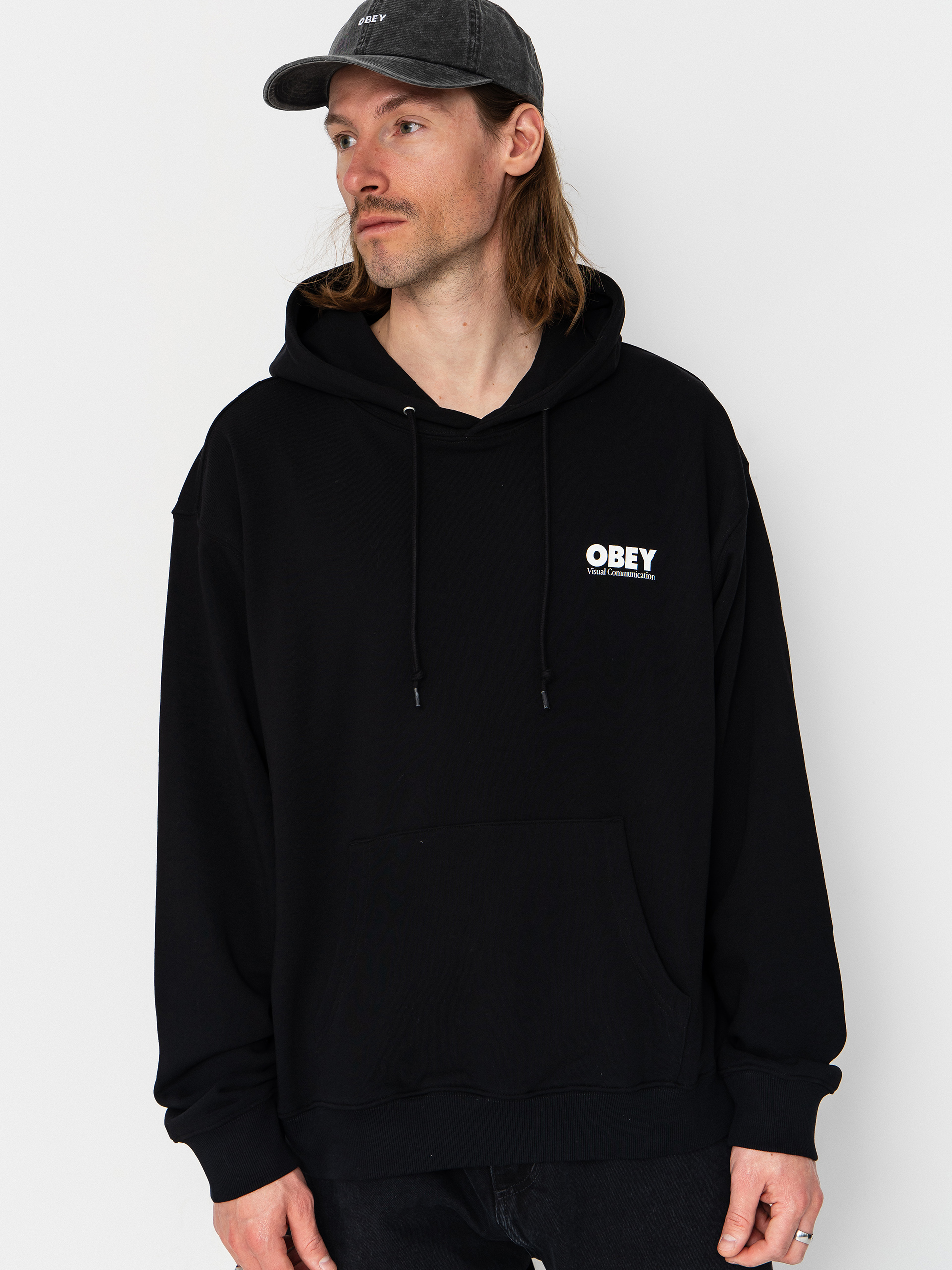 OBEY Global Systems HD Hoodie (black)