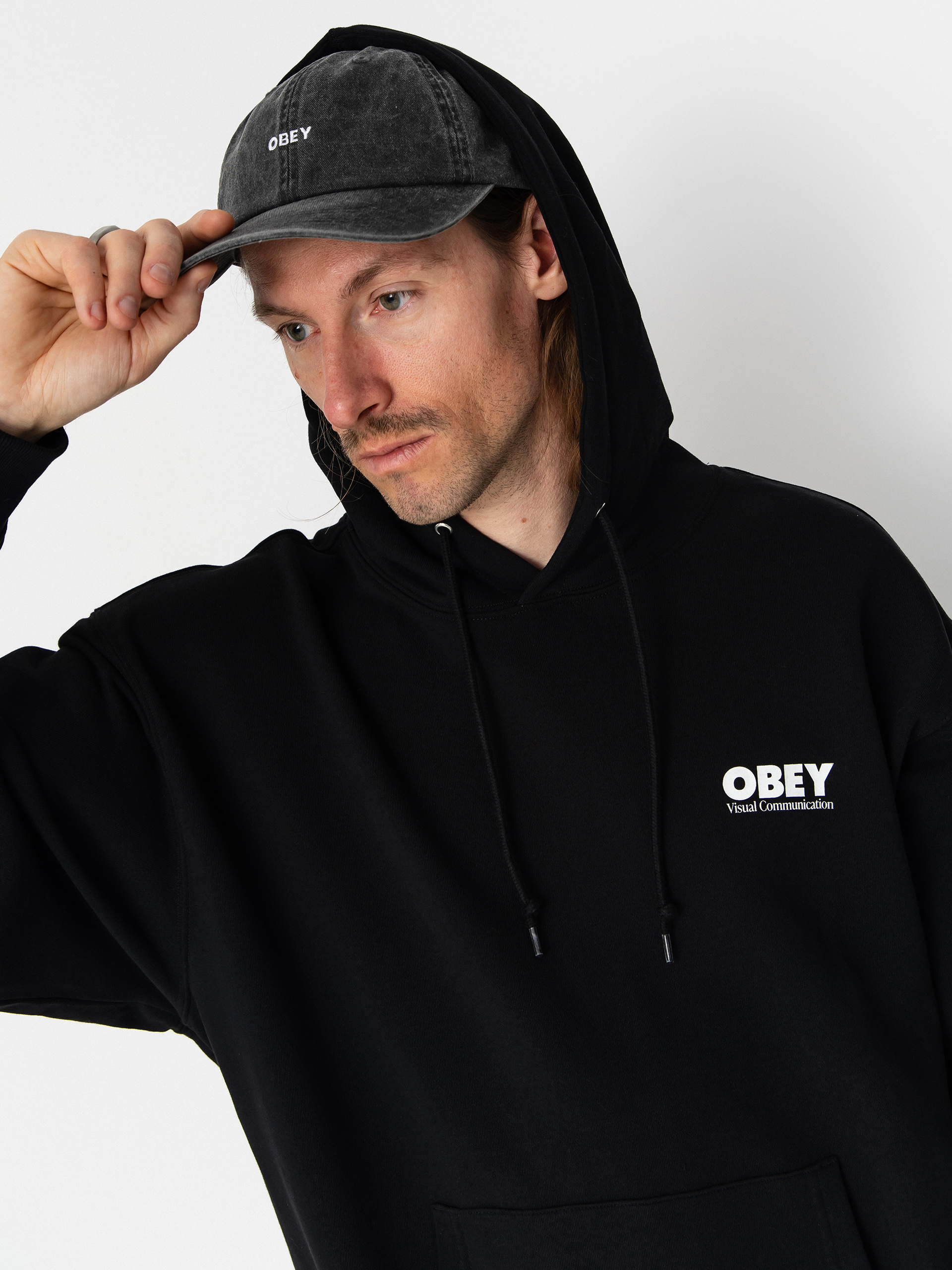 OBEY Global Systems HD Hoodie (black)