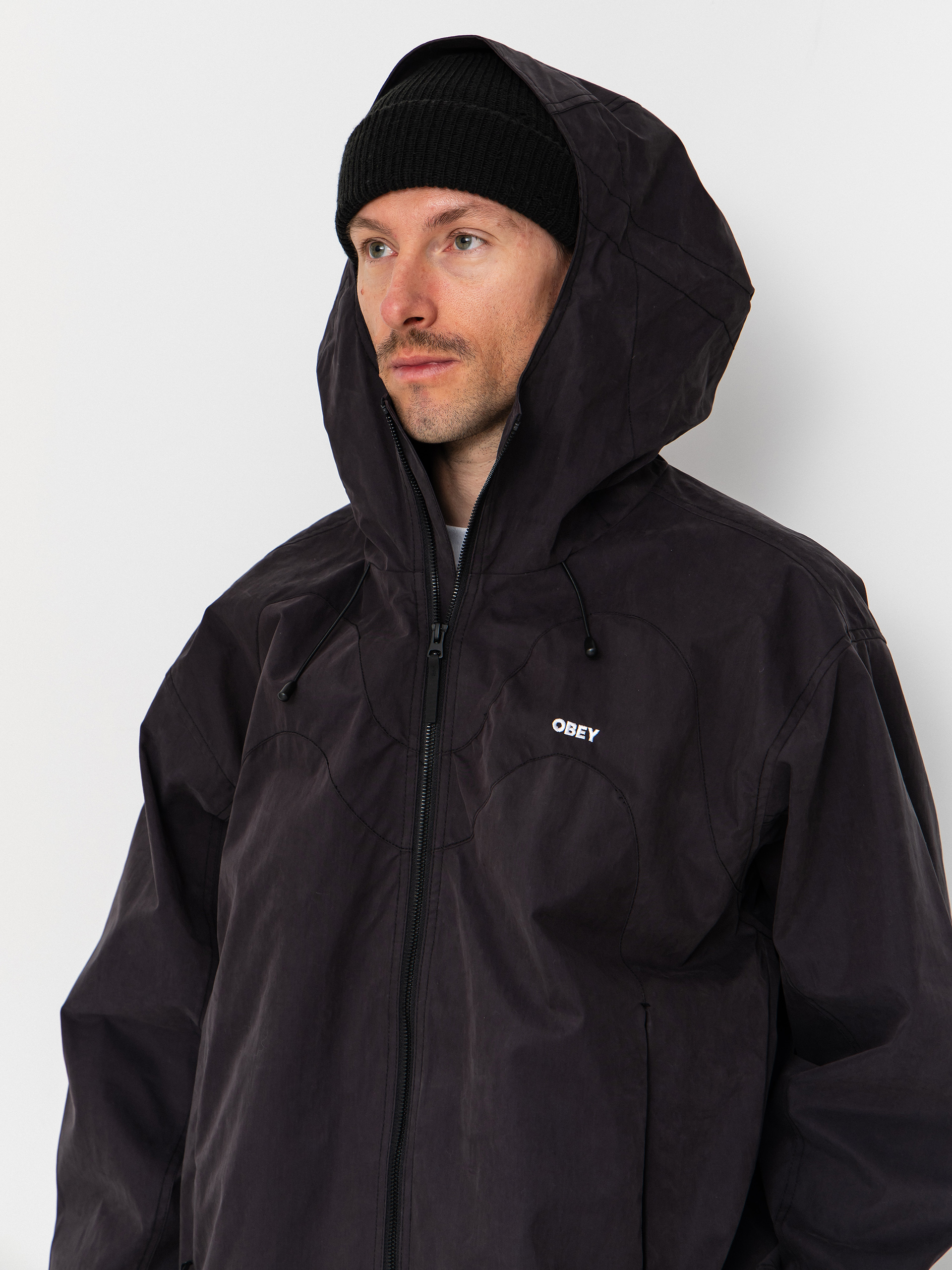 OBEY Sota Shell Jacke (black)