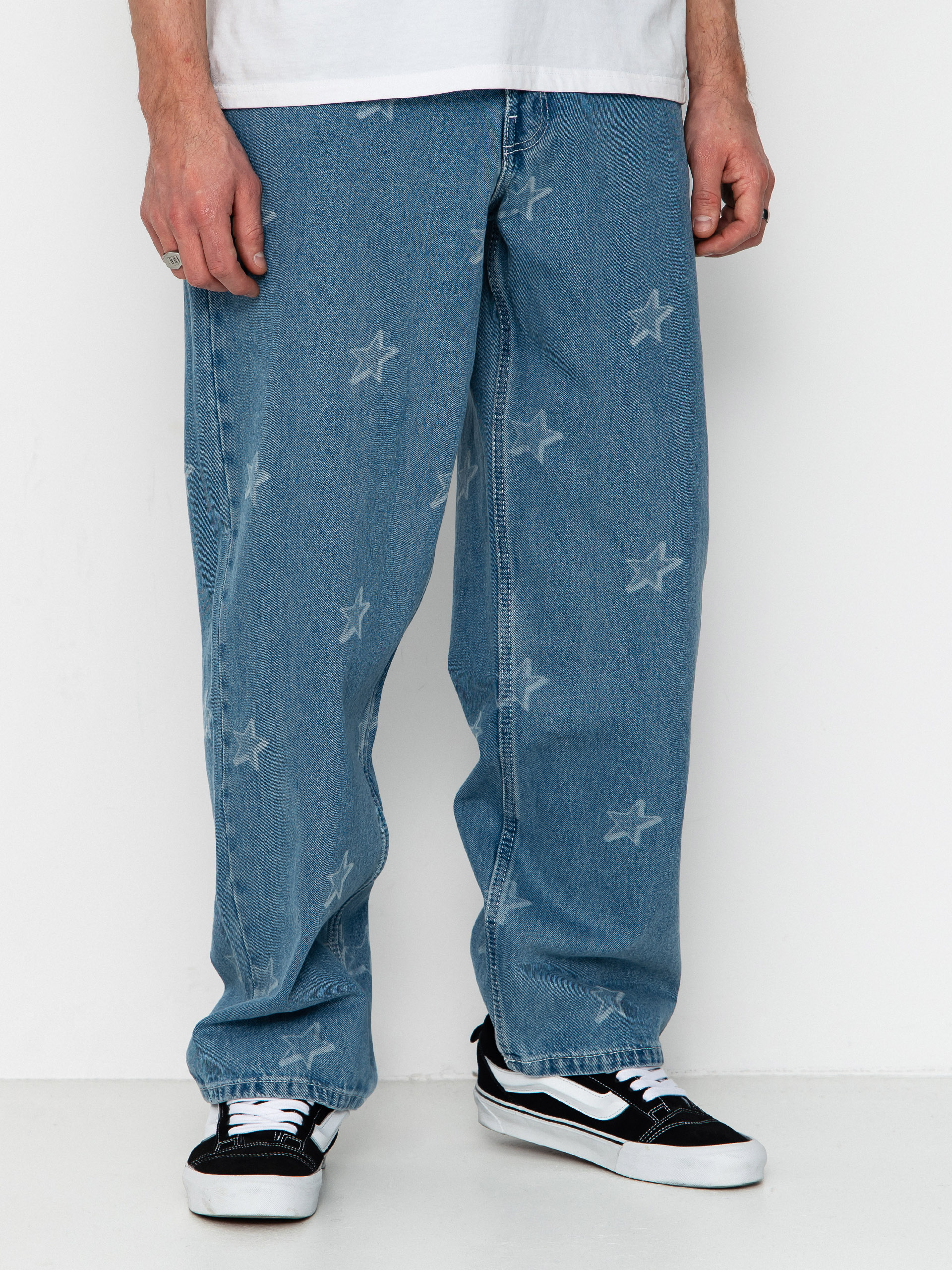 Vans Check 5 Baggy Denim Pants (stonewash/blue)