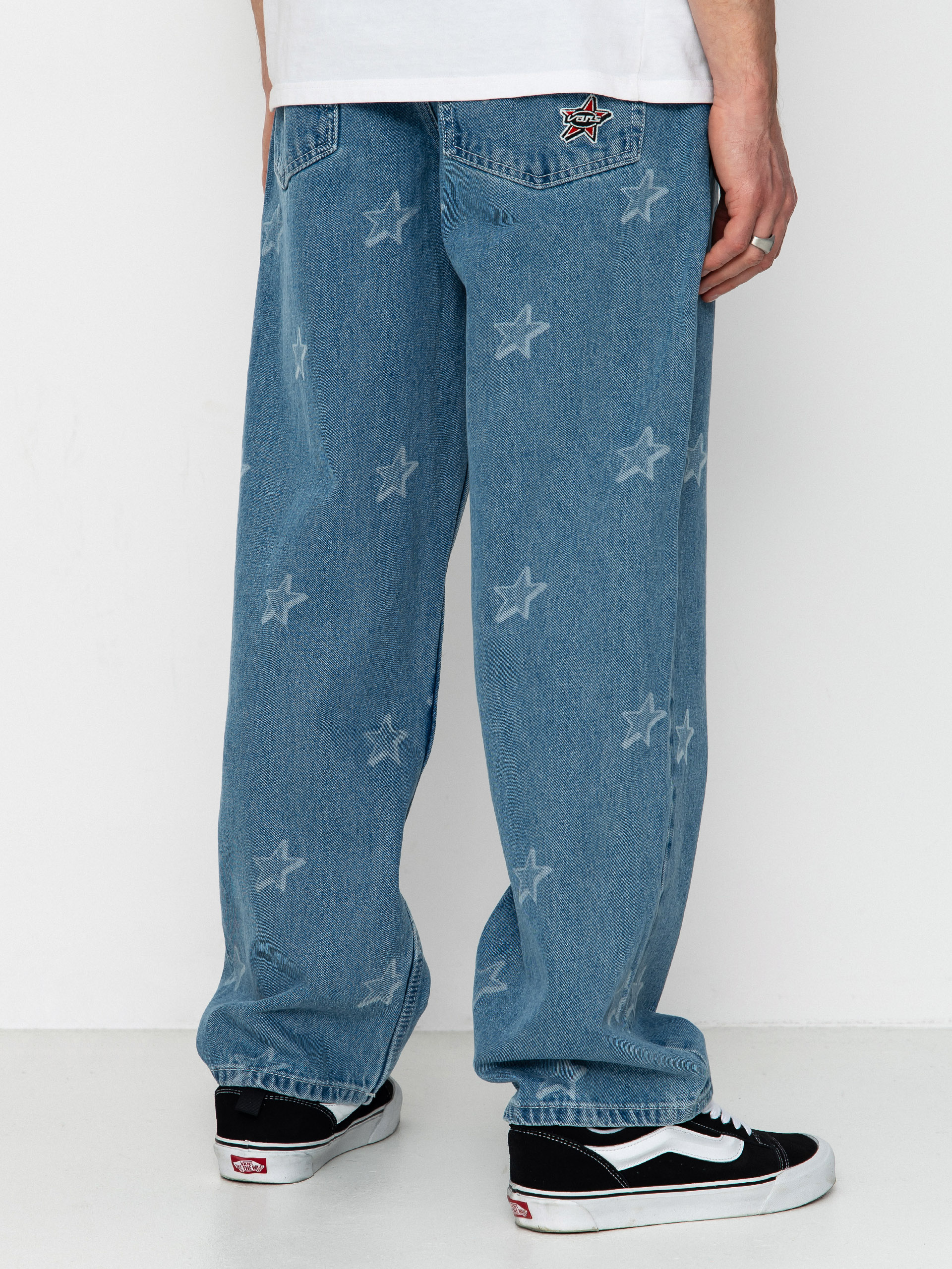 Vans Check 5 Baggy Denim Hose (stonewash/blue)