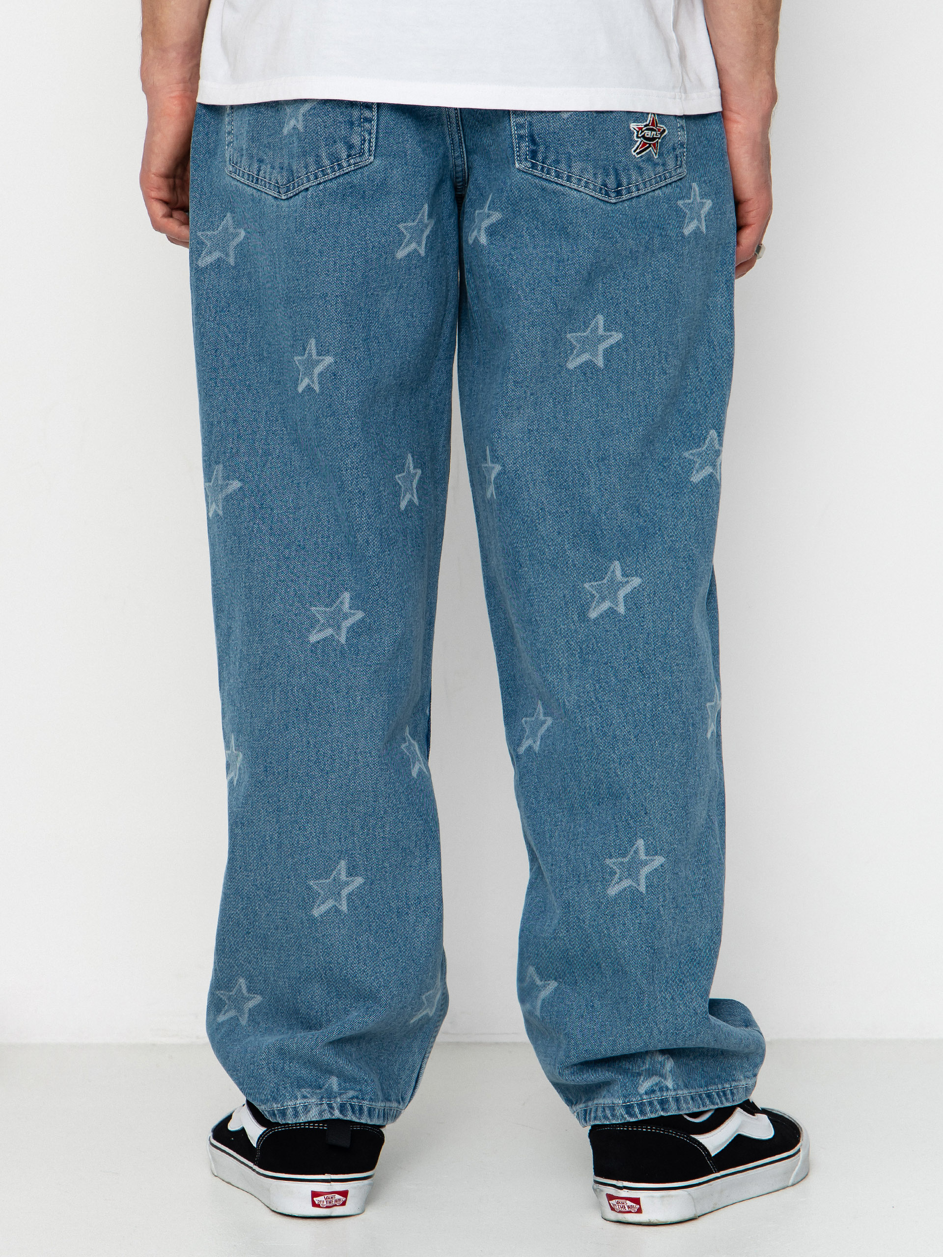 Vans Check 5 Baggy Denim Hose (stonewash/blue)