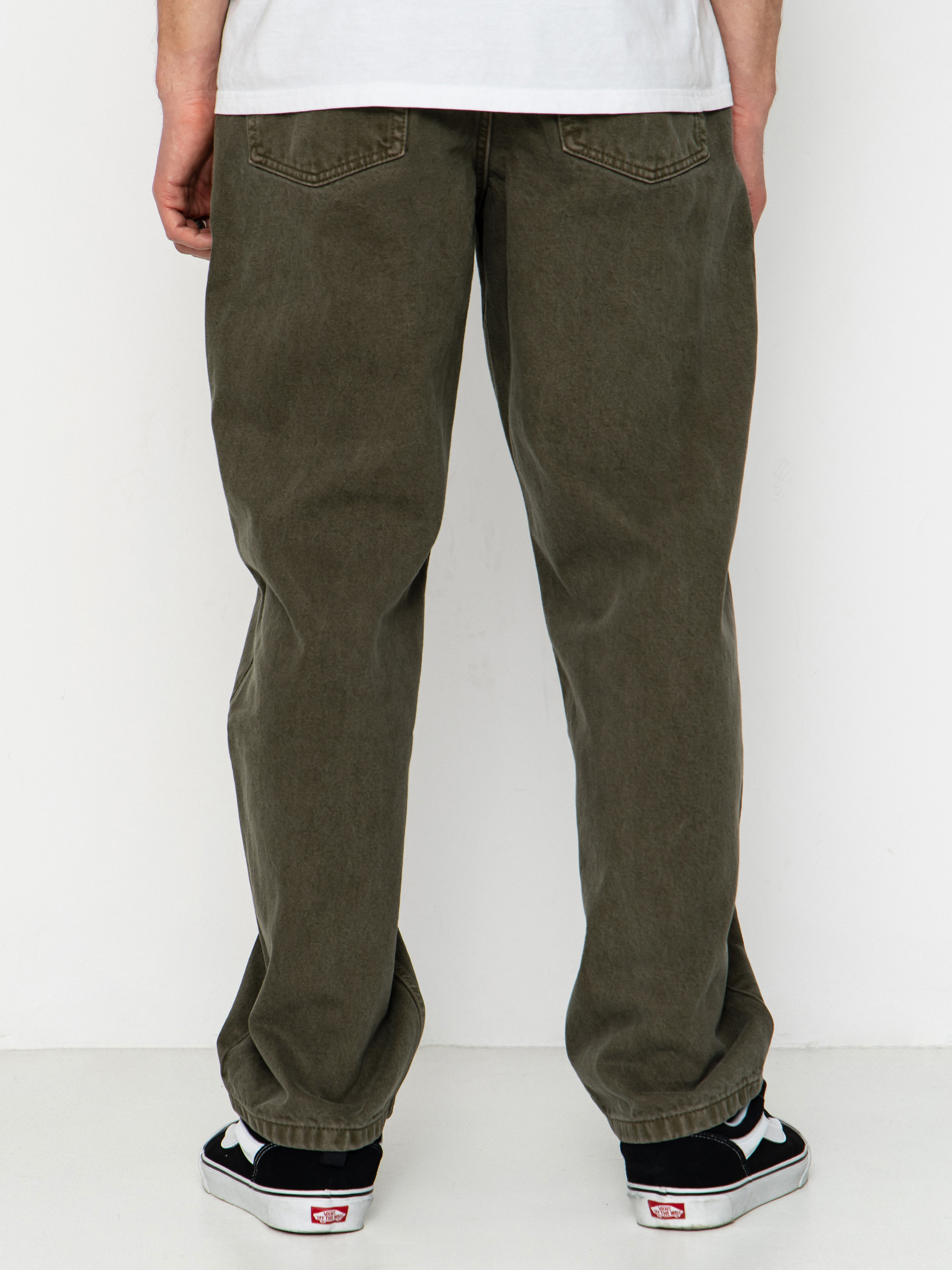 Vans Check 5 Loose Denim Hose (mossy olive)