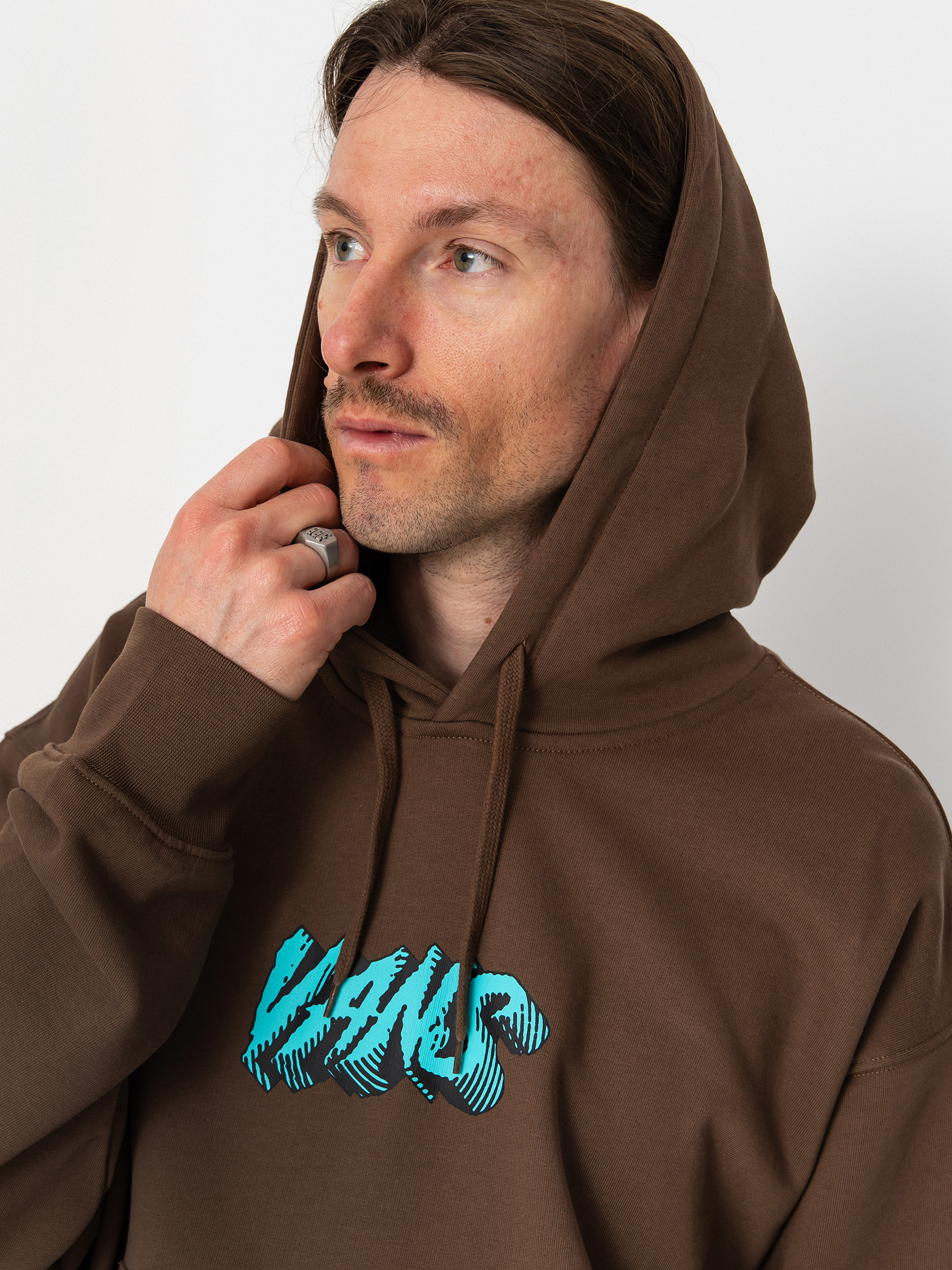 Vans Stone Swirl Loose HD Hoodie (vintage cocoa)