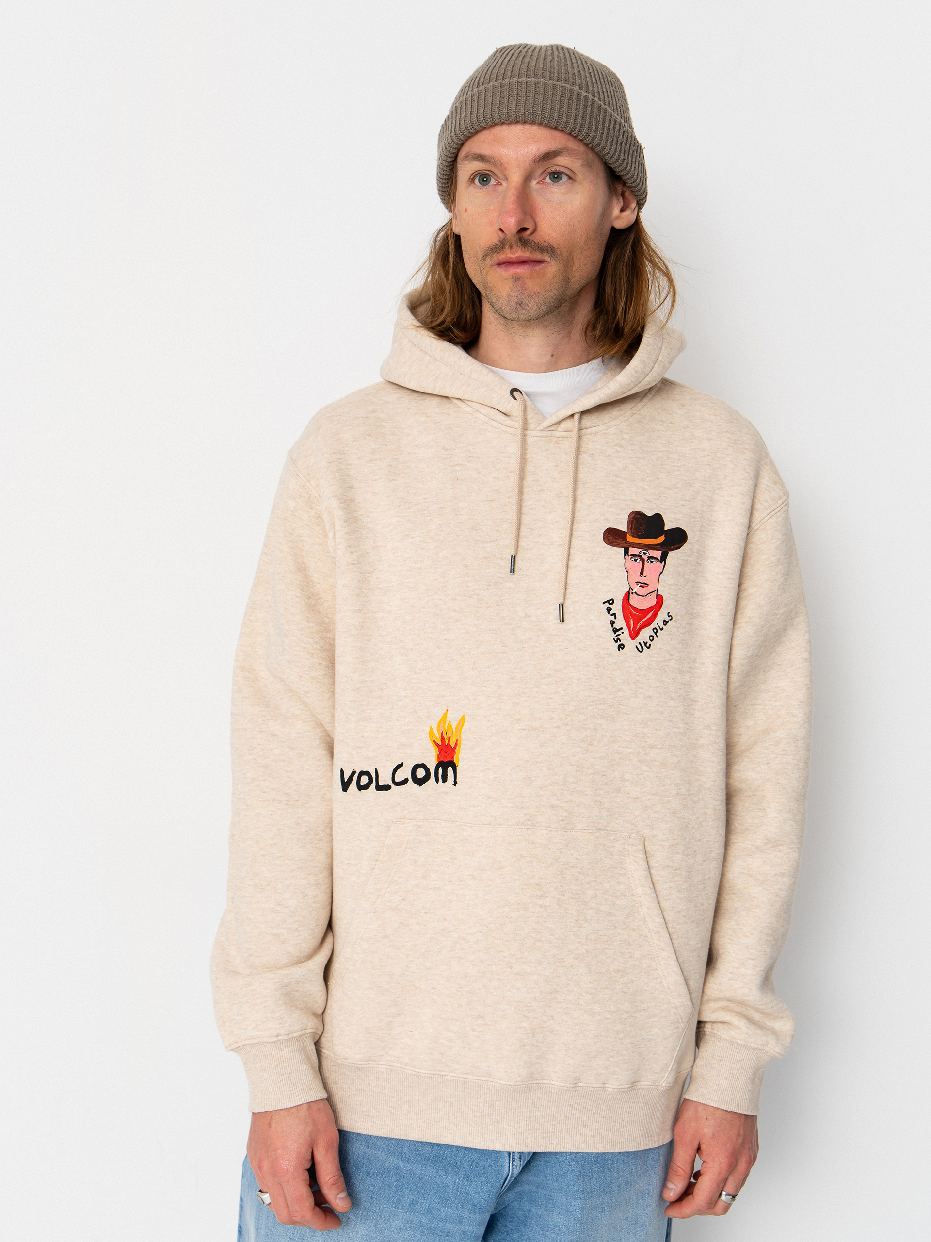 Volcom Fa Mickey Mason HD Hoodie (dust heather)