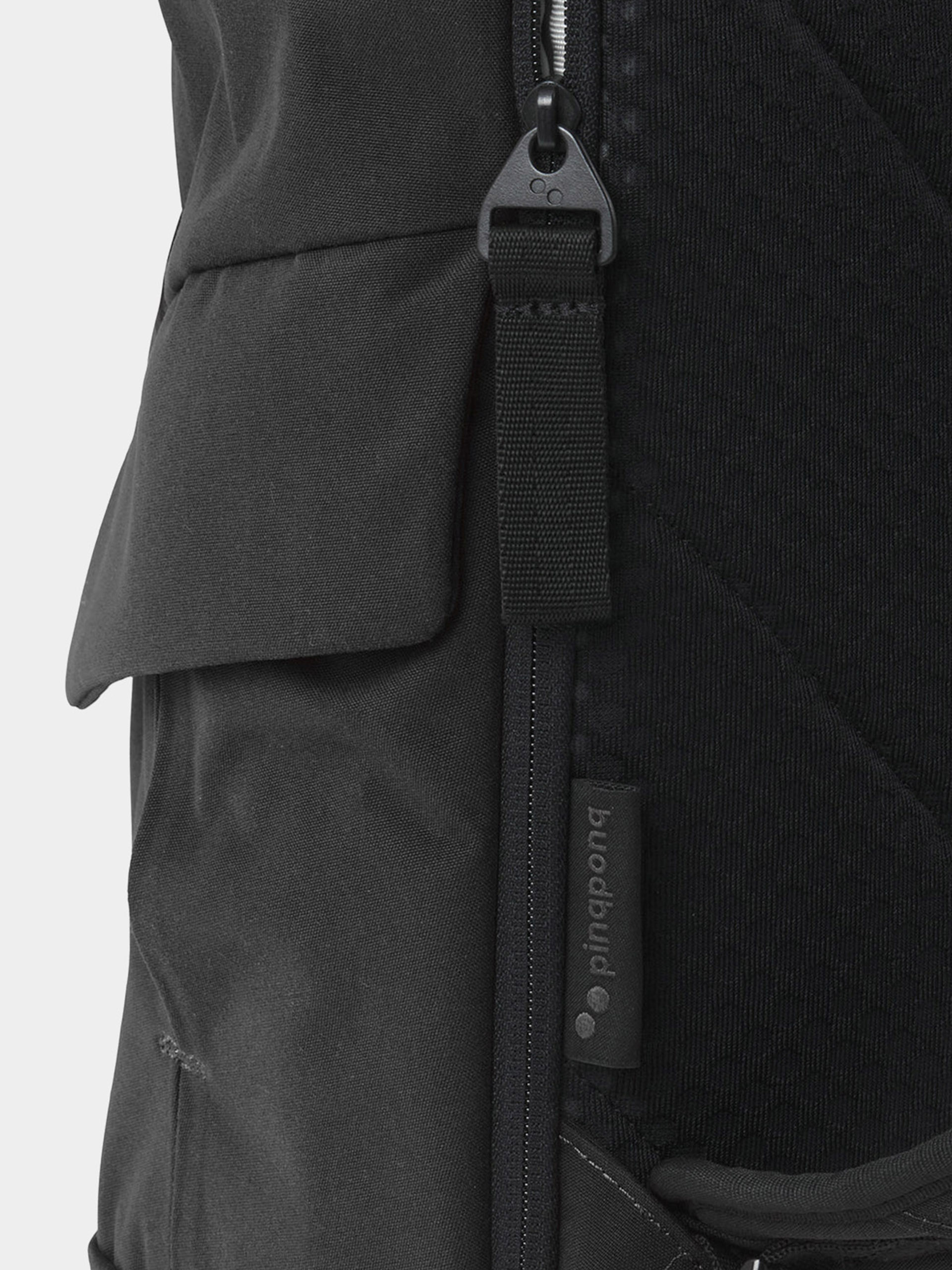 PinqPonq Rucksack Kross (solid black)