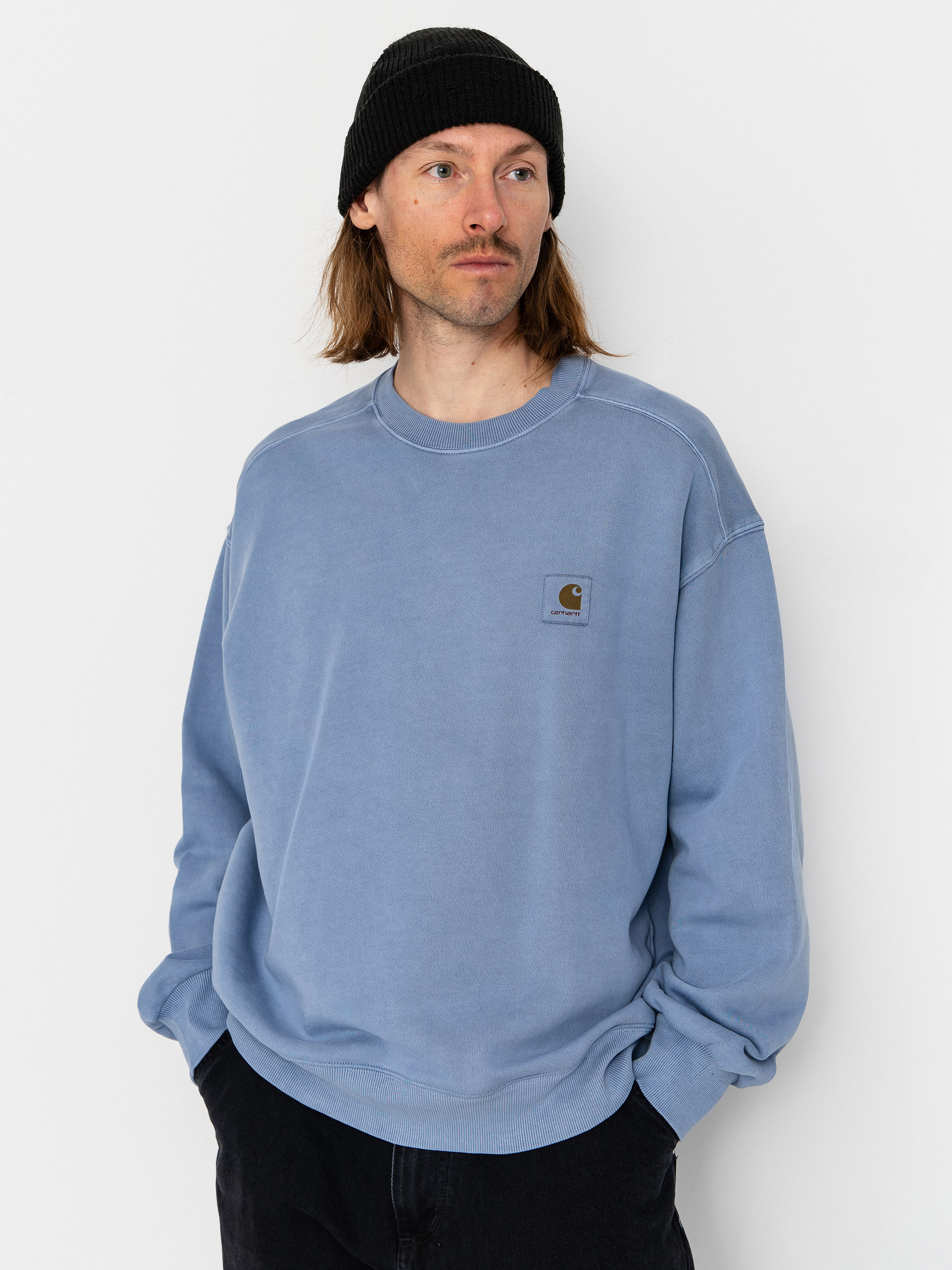 Carhartt WIP Nelson Sweatshirt (gentle blue)