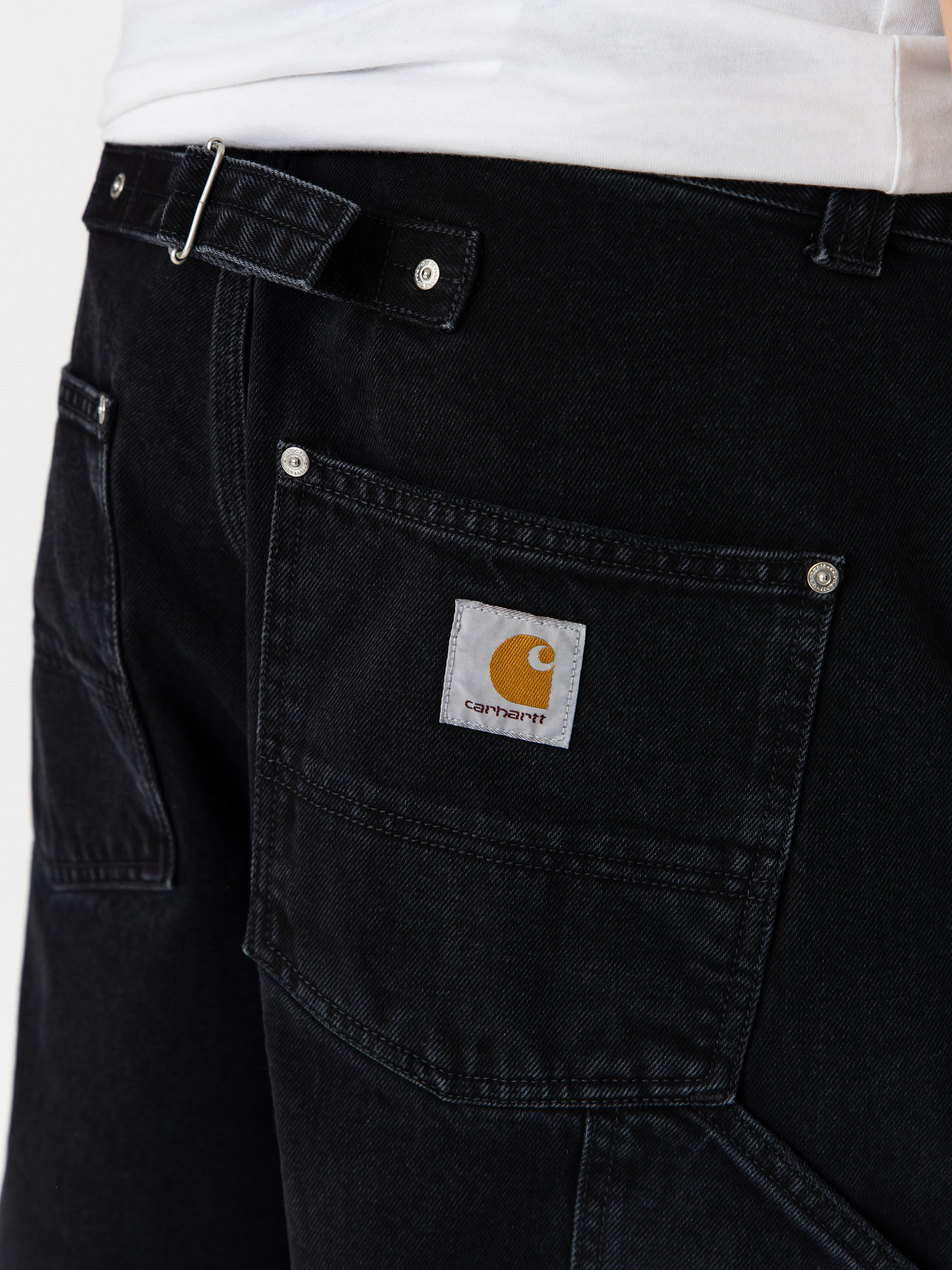 Carhartt WIP Belmont Hose (black stone washed)