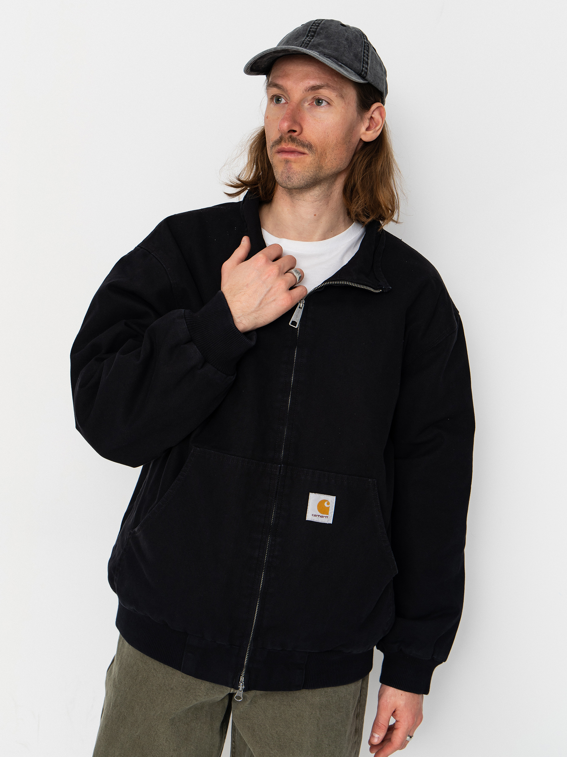 Carhartt WIP Jacket Herald - black (black/wall)
