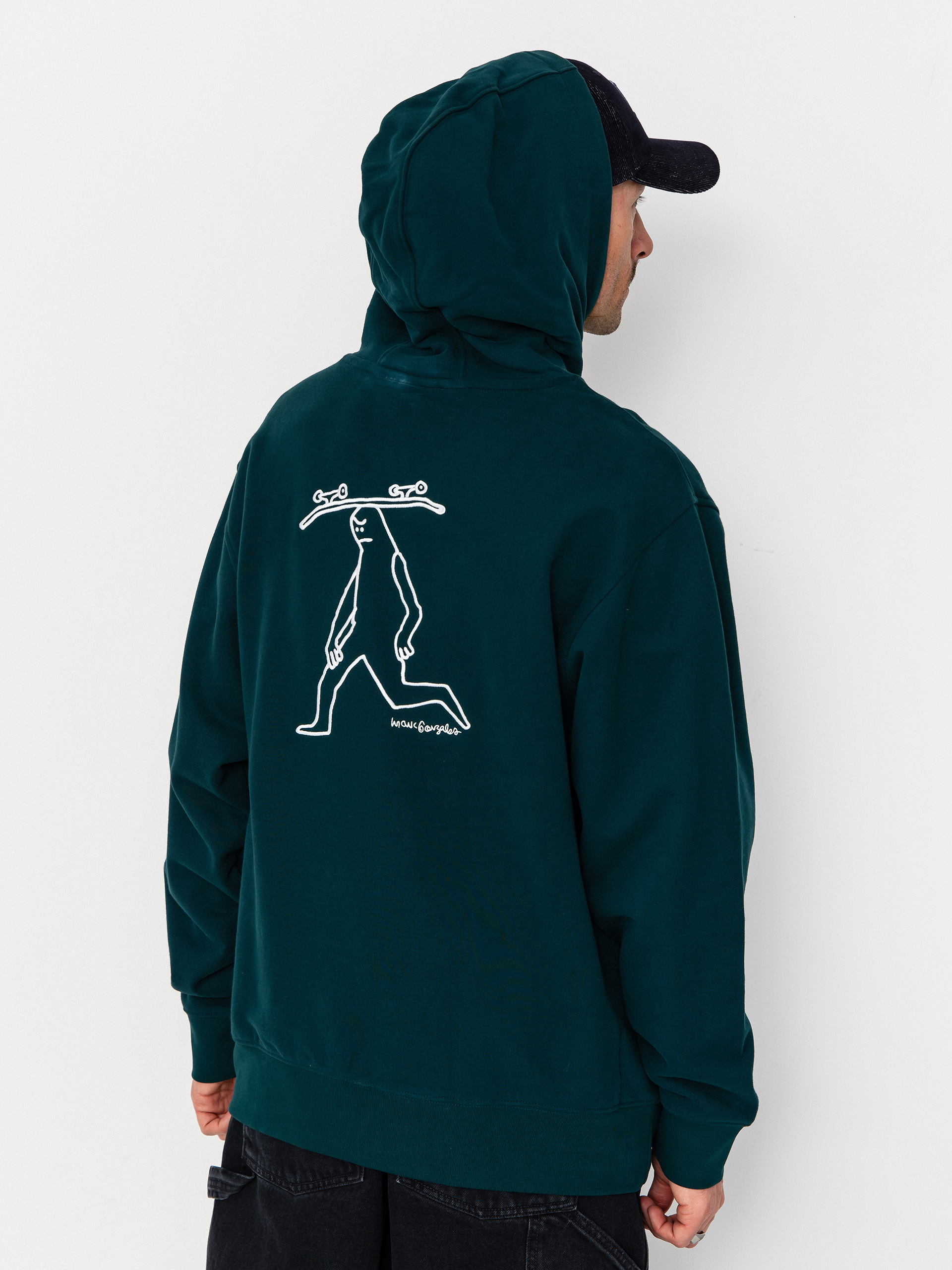 adidas Gonz Head HD Hoodie (aurivy/black)