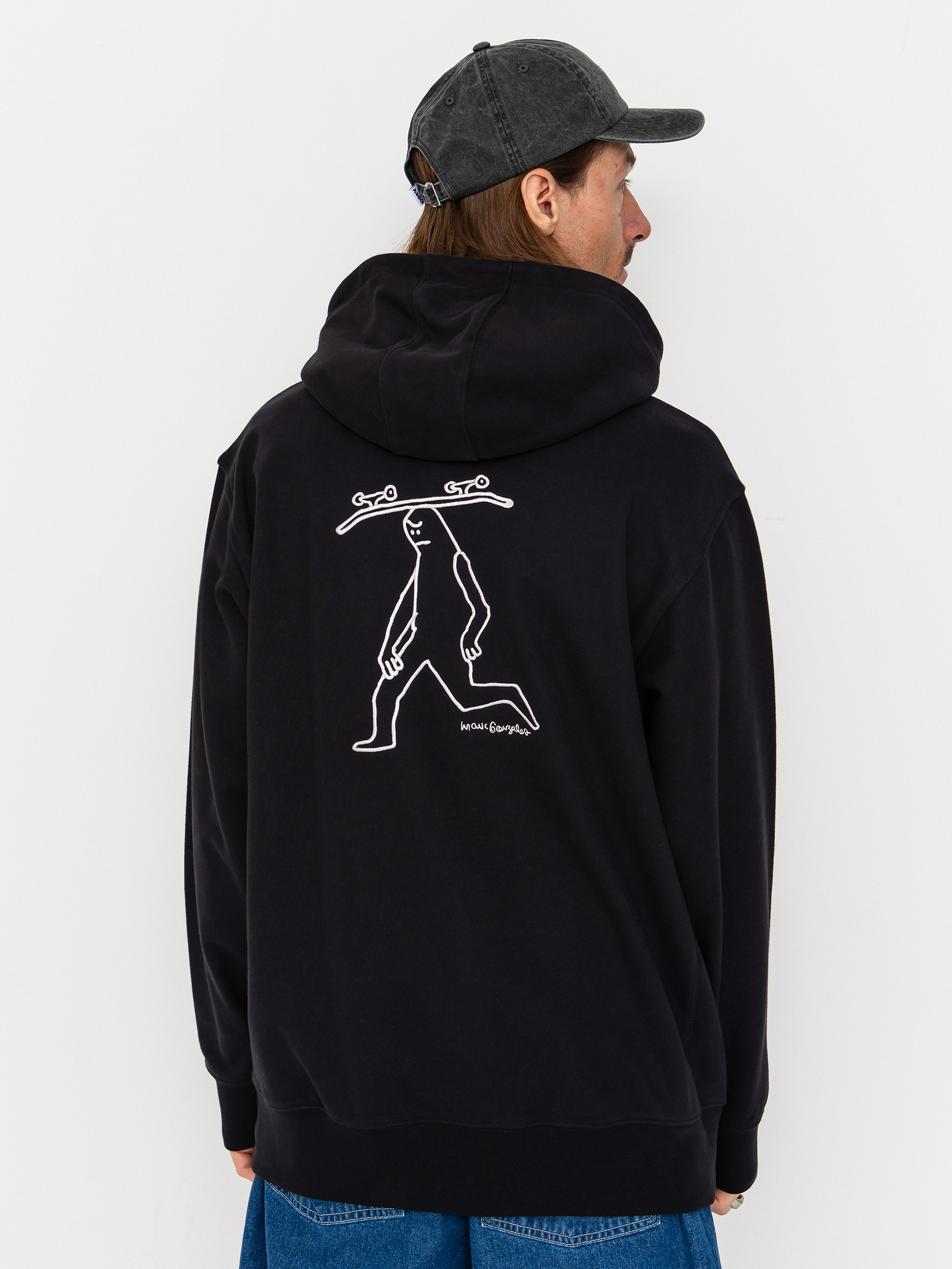 adidas Gonz Head HD Hoodie - black (black/aurivy)