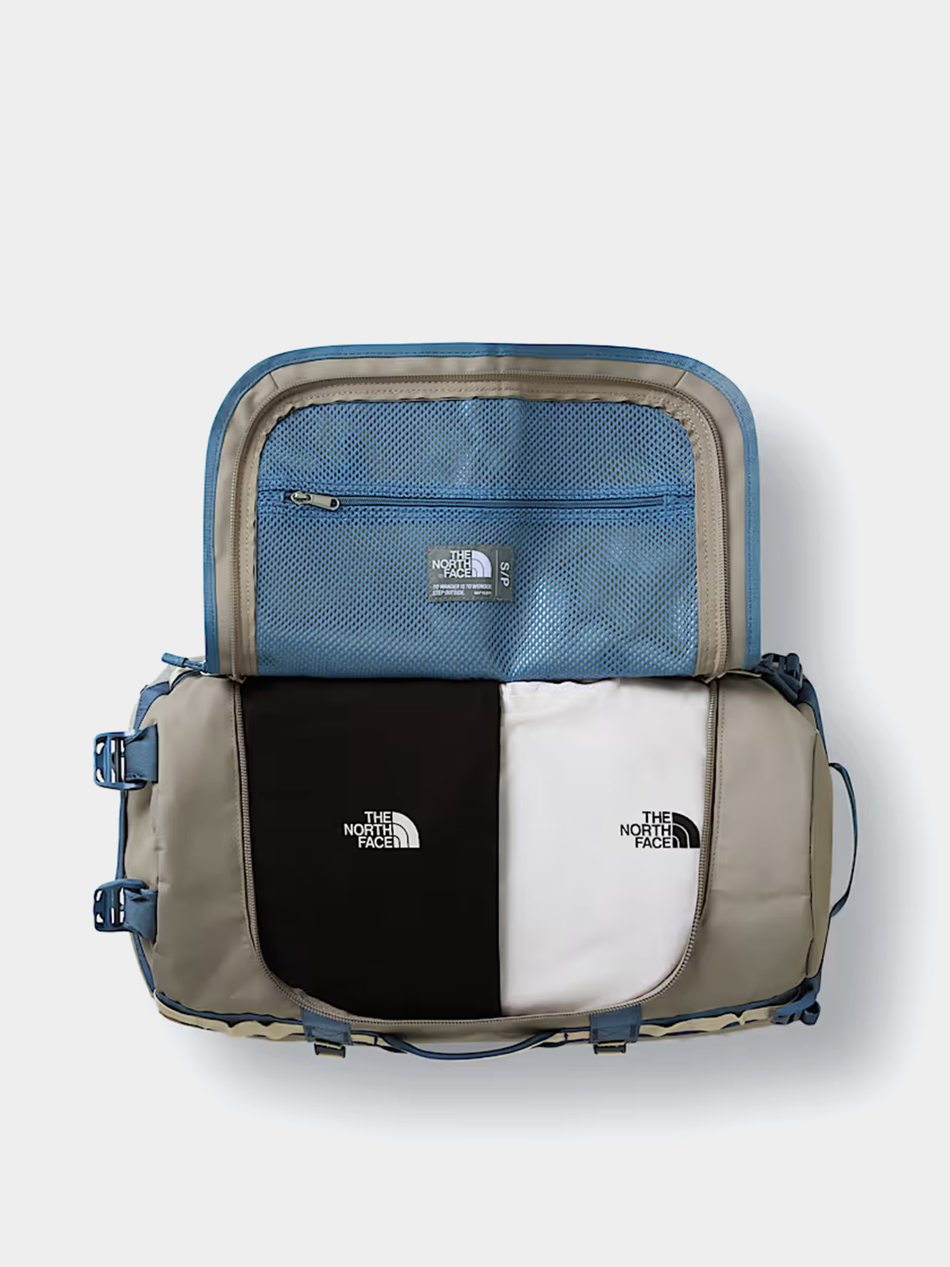 The North Face Bag Base Camp Duffel S (stone slab/gran)