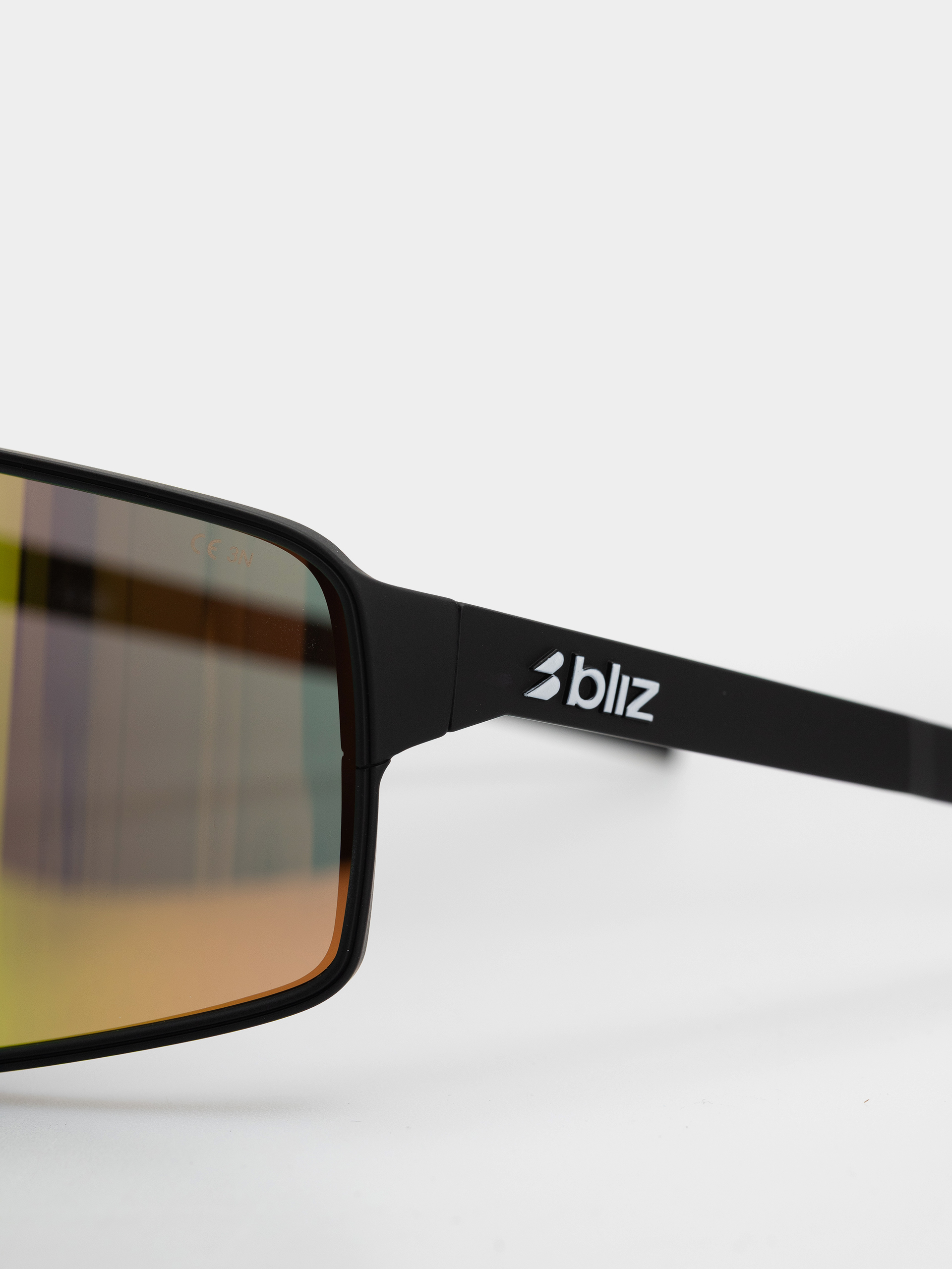 Bliz P001 Sonnenbrille (matt black/brown w green multi)