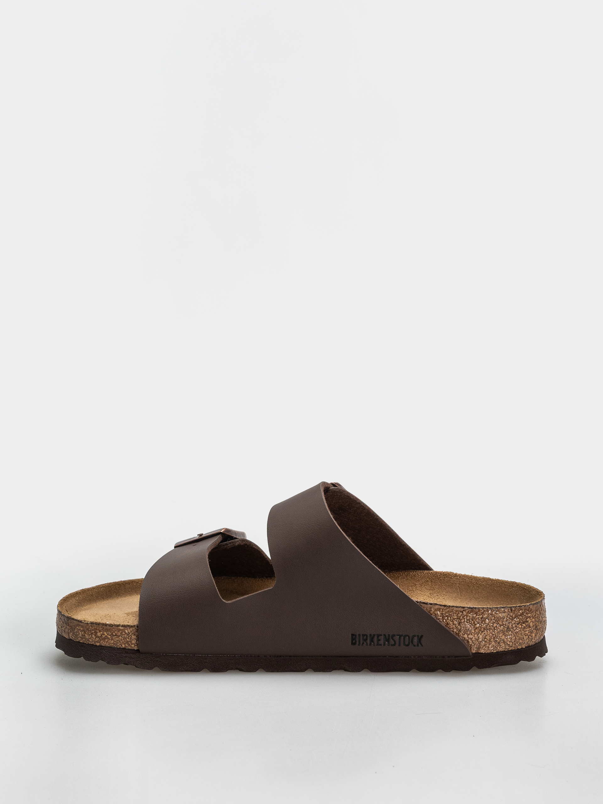 Birkenstock Arizona Soft Footbed Birko Flor Regular Flip-flops (dark brown)
