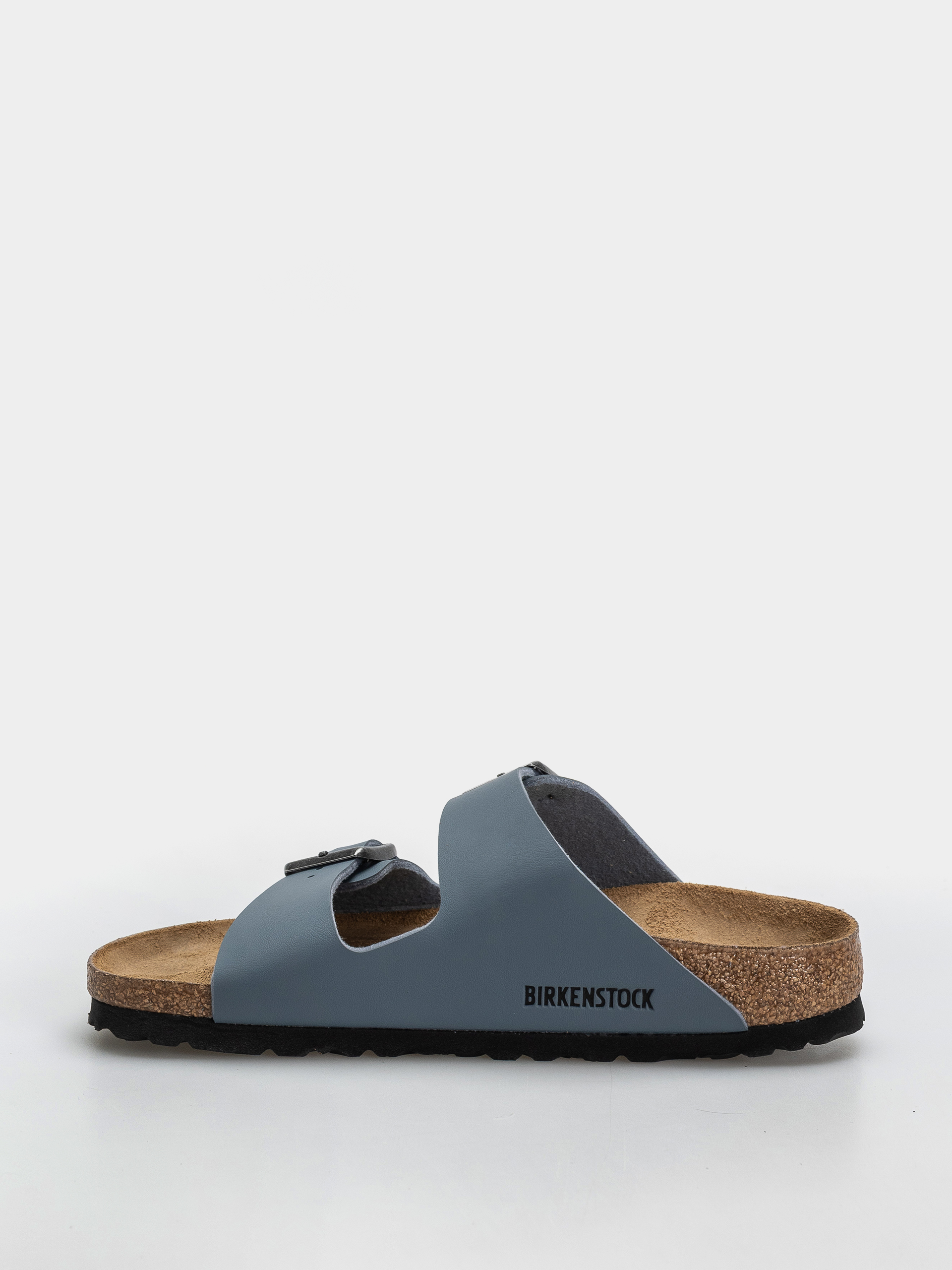 Birkenstock Arizona Birko Flor Narrow Flip Flops (basalt gray)