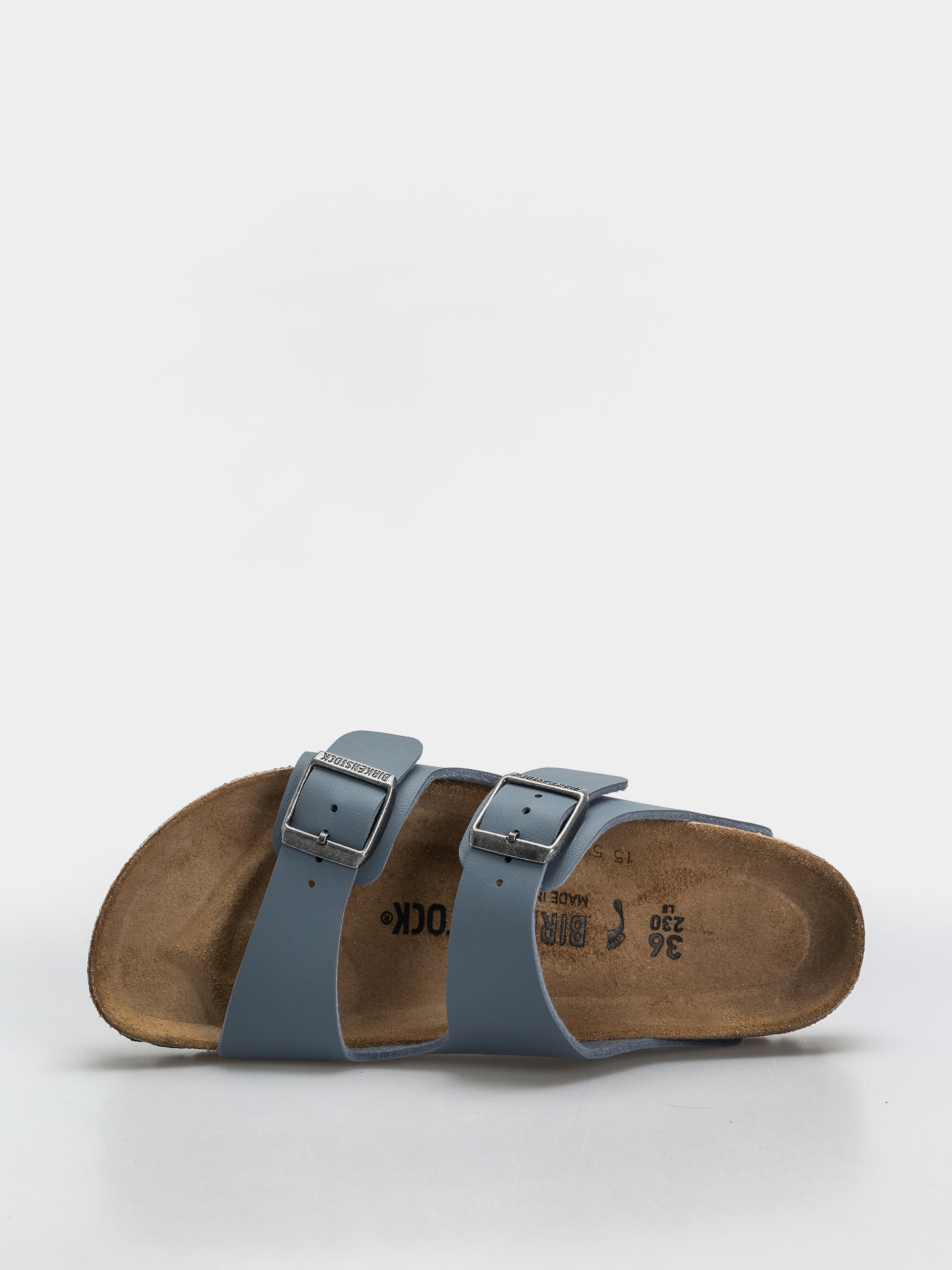 Birkenstock Arizona Birko Flor Narrow Flip-flops (basalt gray)