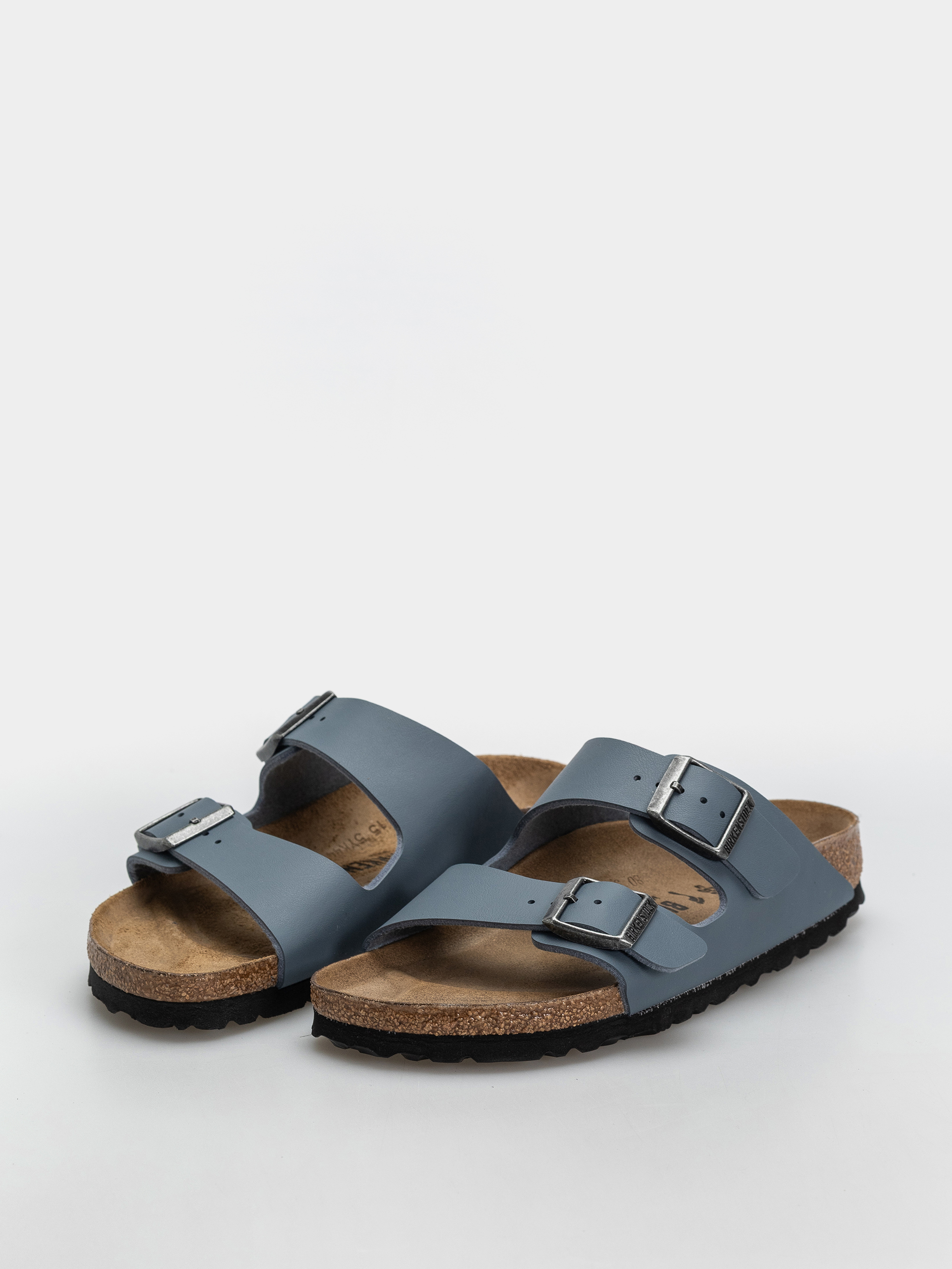 Birkenstock Arizona Birko Flor Narrow Flip-flops (basalt gray)