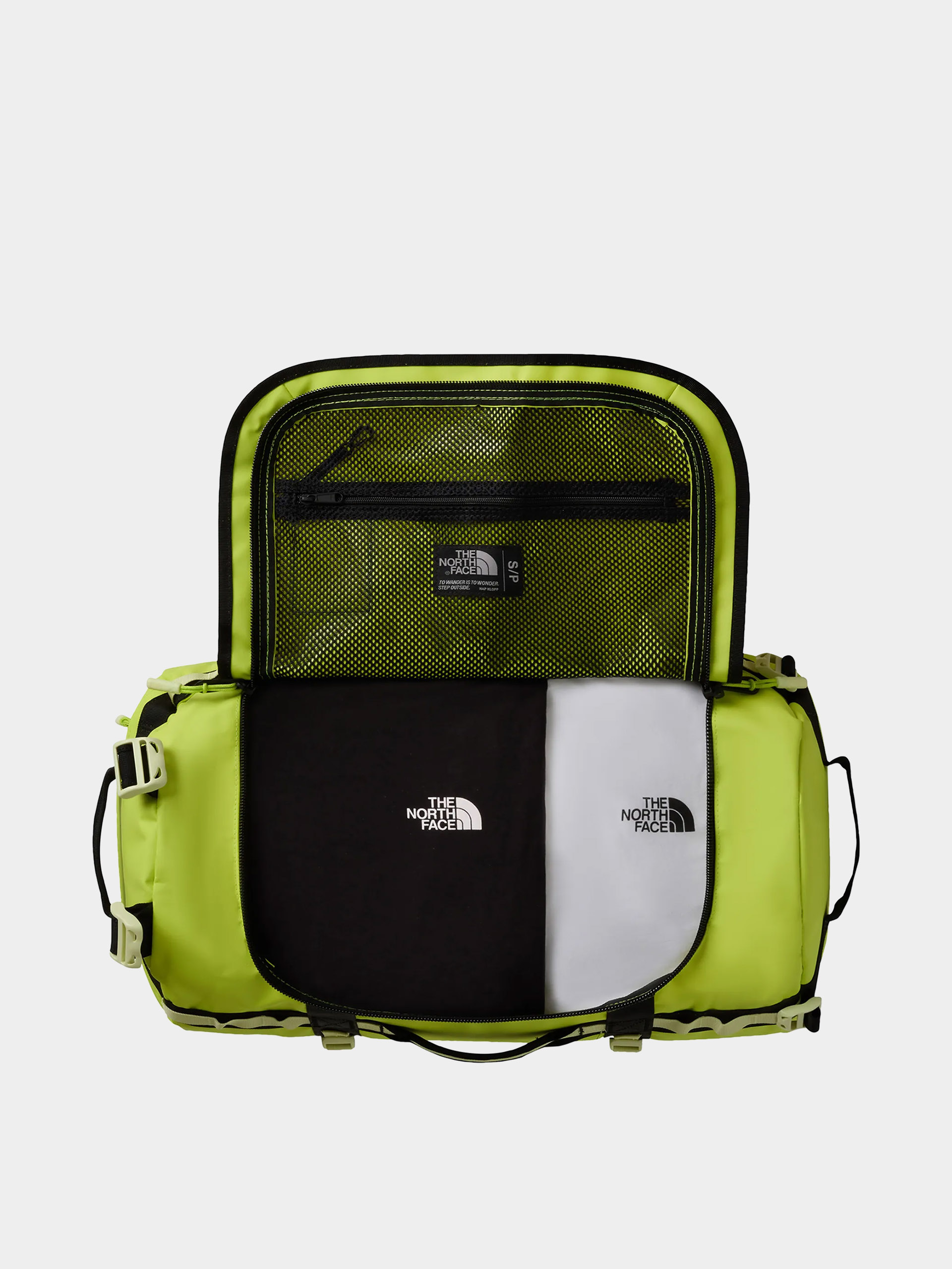 The North Face Bag Base Camp Duffel S (fizz lime/lemon)
