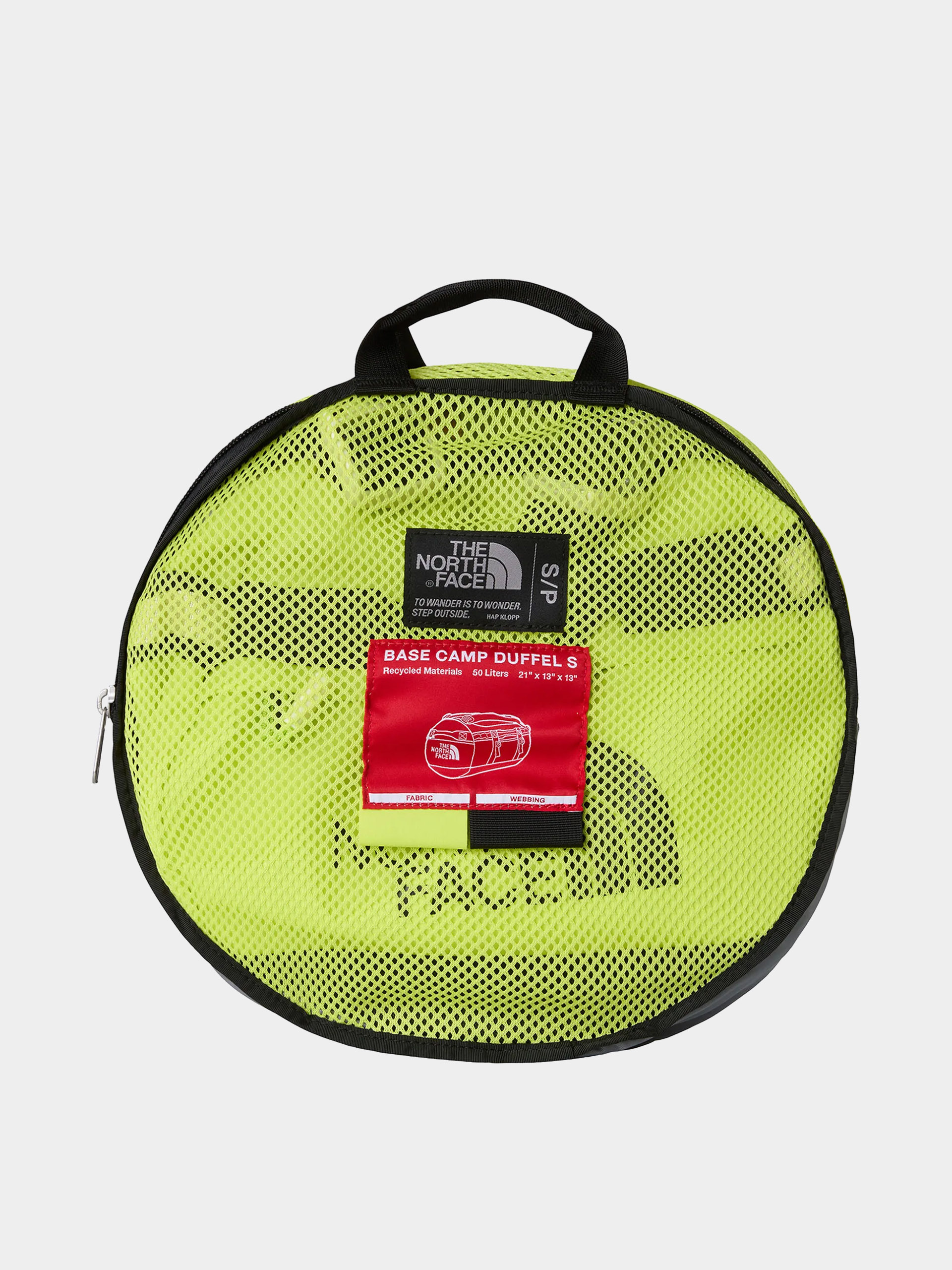 The North Face Tasche Base Camp Duffel S (fizz lime/lemon)