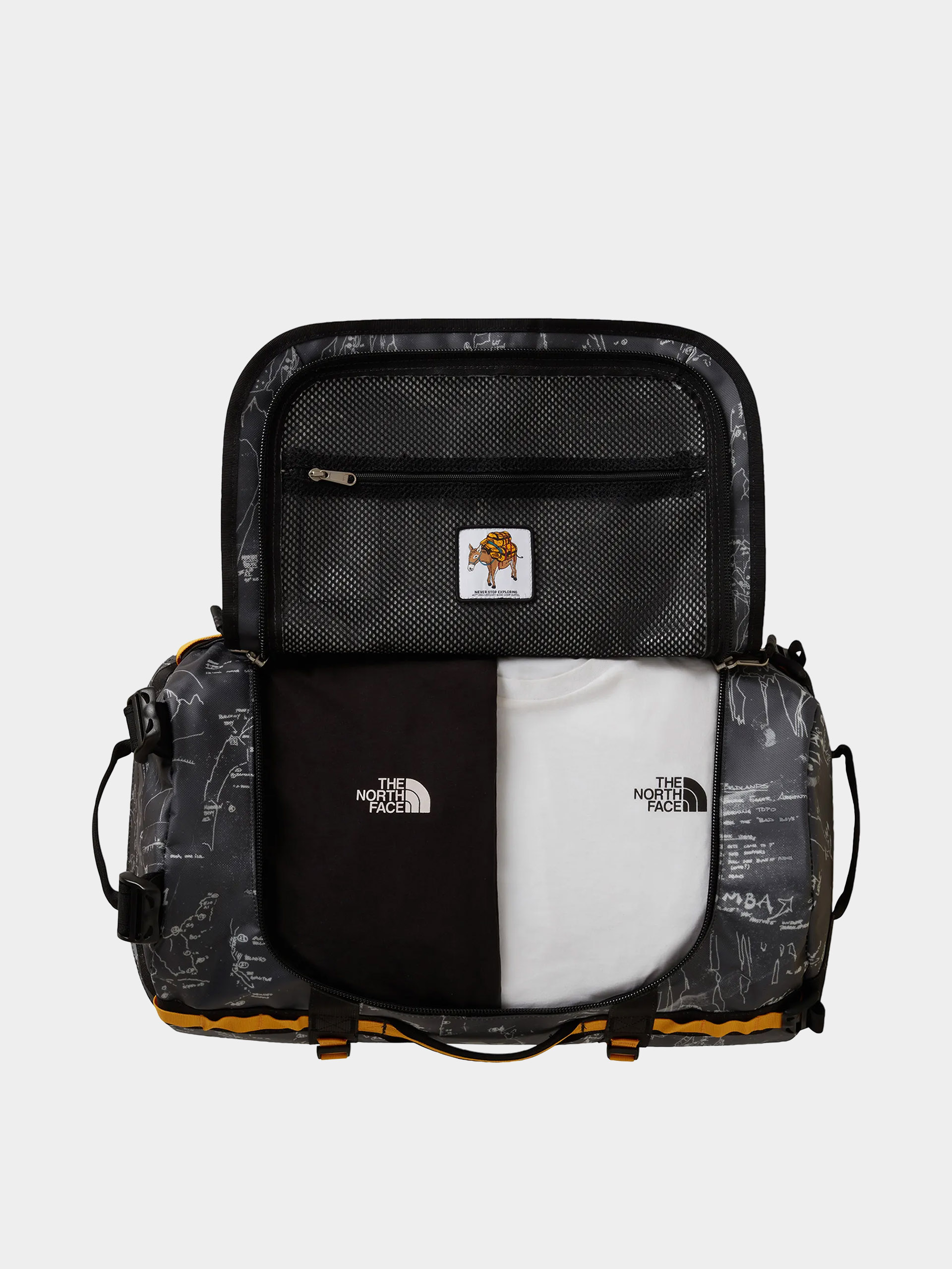 The North Face Bag Base Camp Duffel S (anthracite grey)