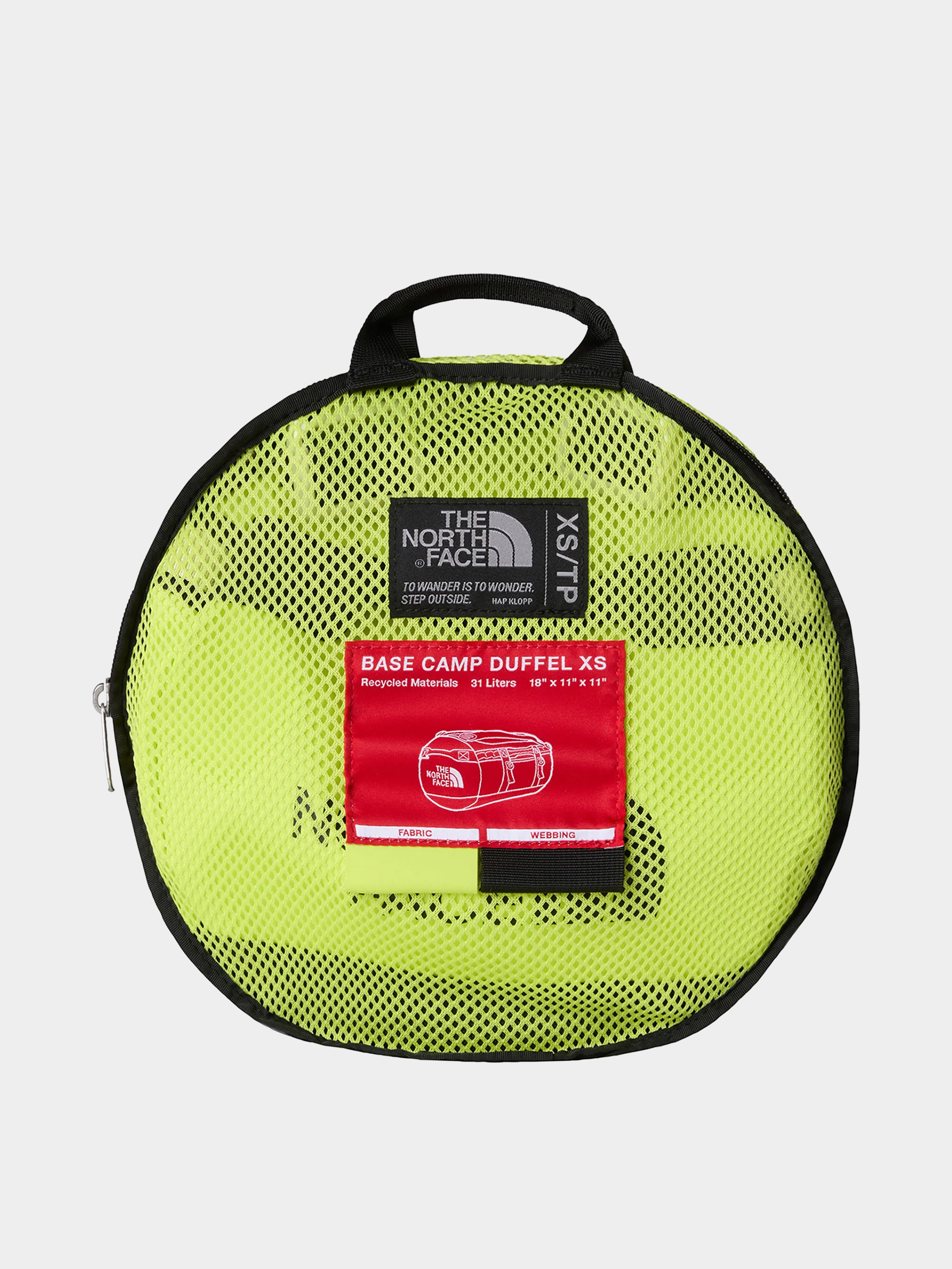 The North Face Base Camp Duffel XS Bag (fizz lime/lemon)