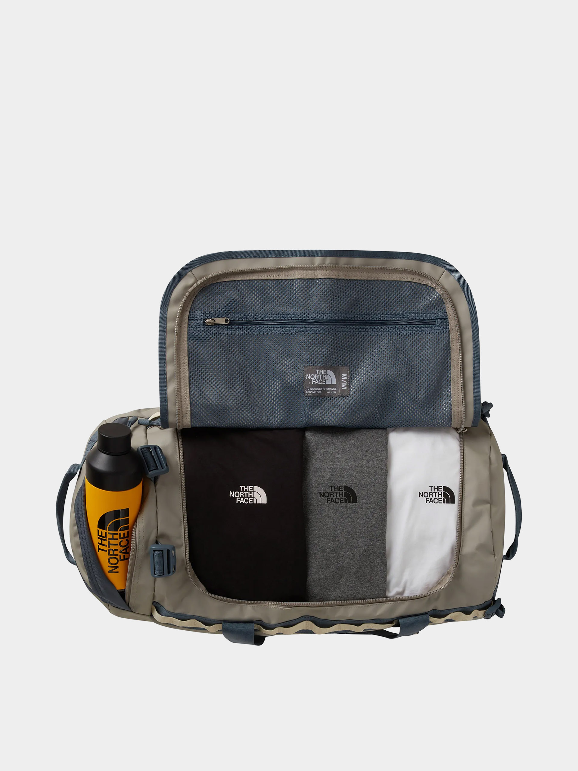 The North Face Base Camp Duffel M Tasche (stone slab/gran)