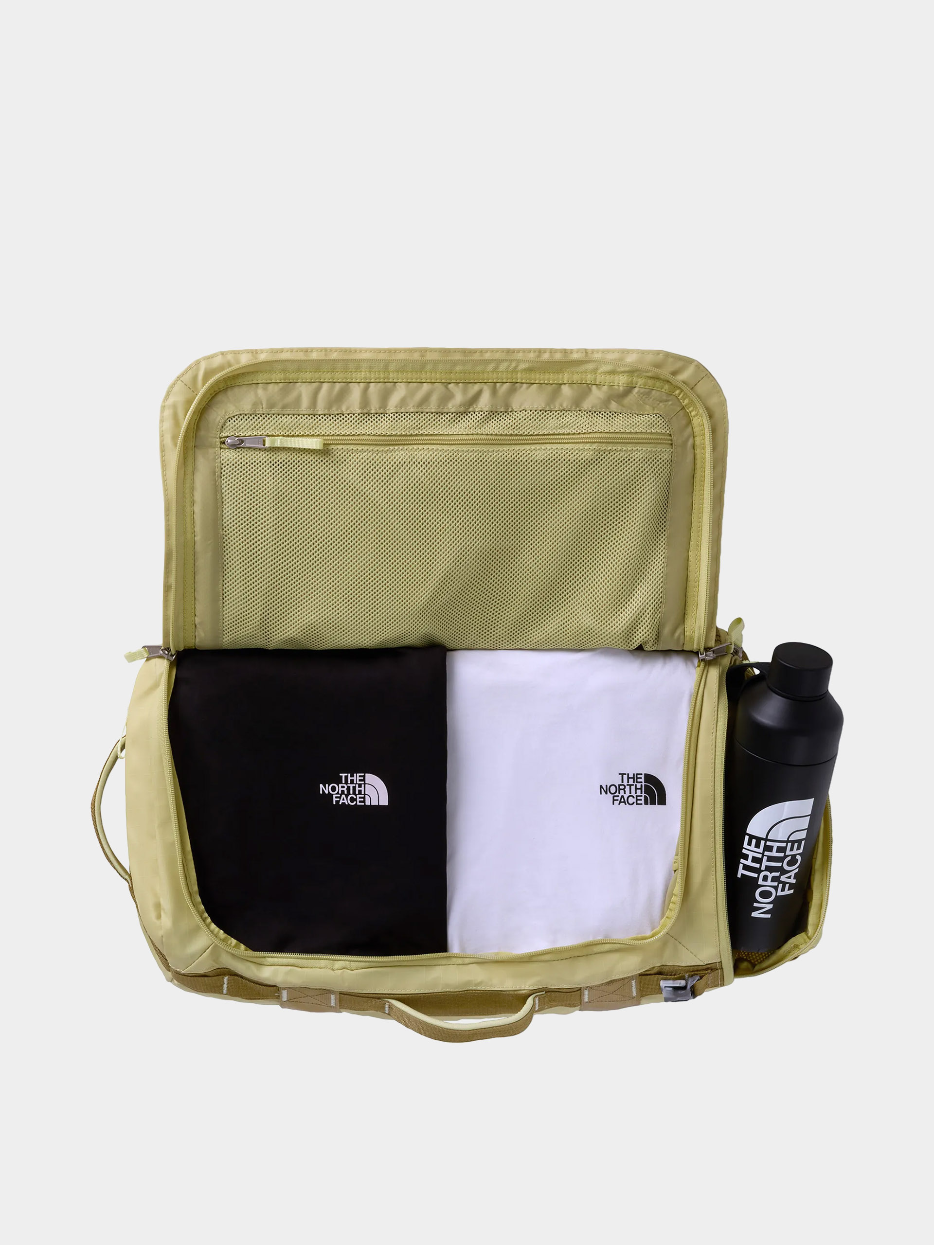 The North Face Base Camp Voyager Duffel 32L Bag (pear/cedar/lemo)