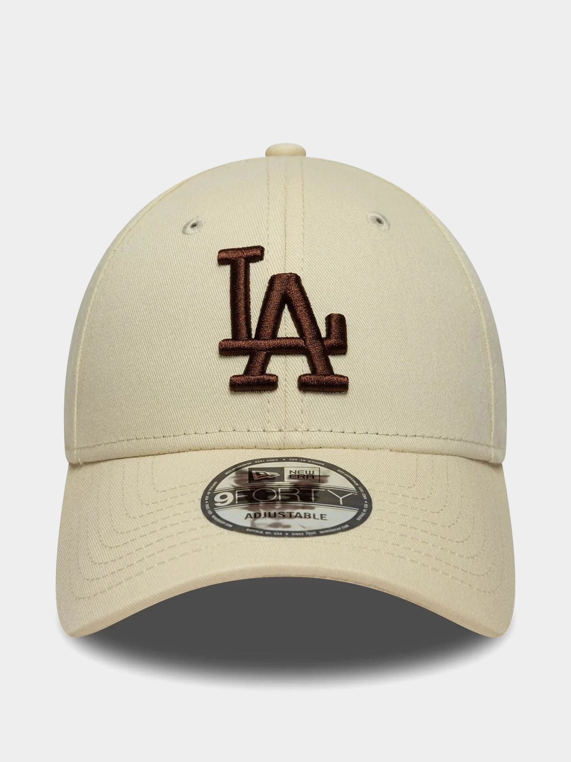 New Era Cap League Essential 9Forty La Dodgers (light cream/chestnut)