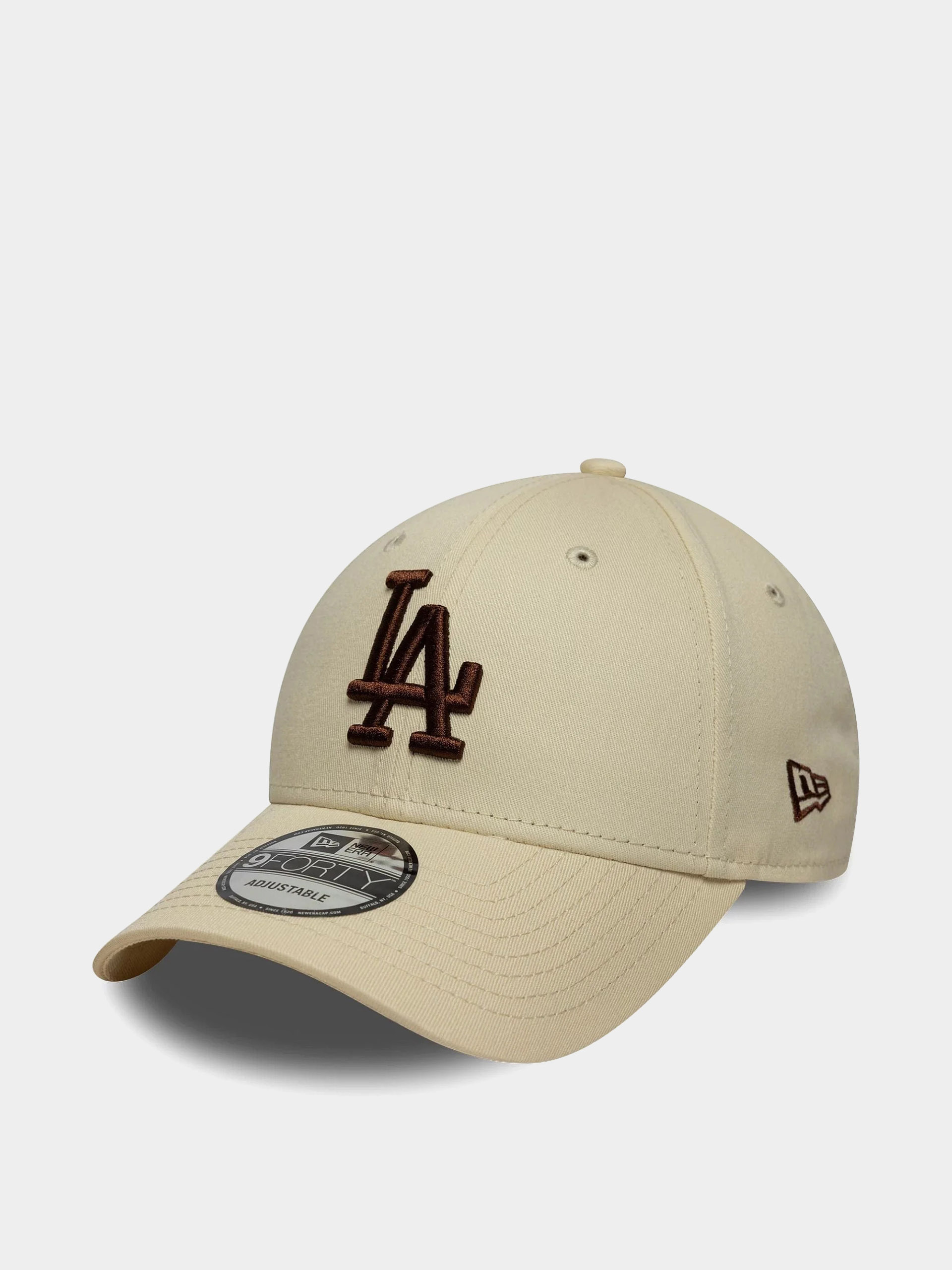 New Era Cap League Essential 9Forty La Dodgers (light cream/chestnut)