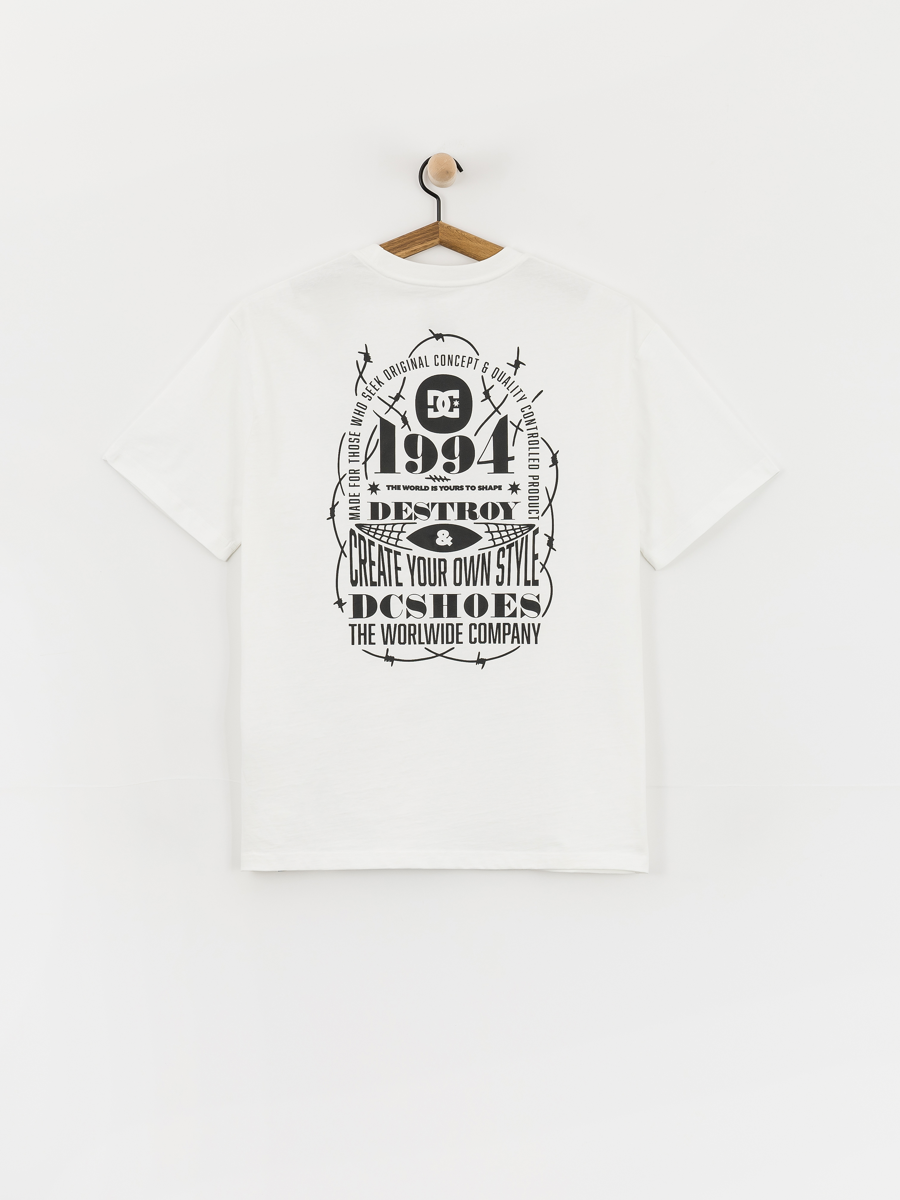 DC Shape Or Destroy T-Shirt (white)