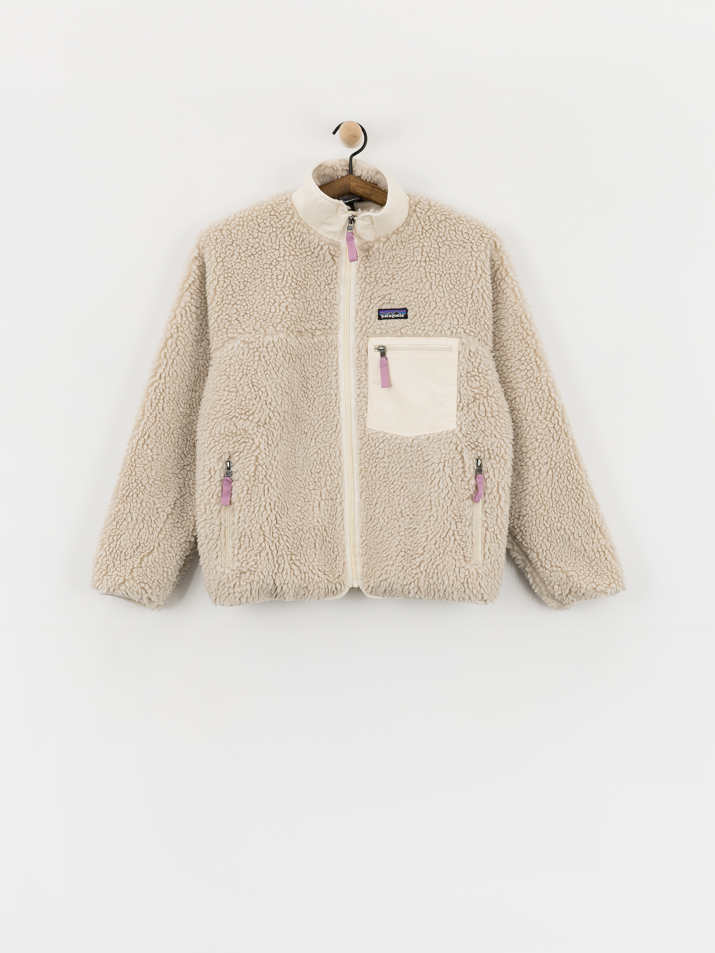 Patagonia Classic Retro X Wmn Jacket (natural w/light violet)