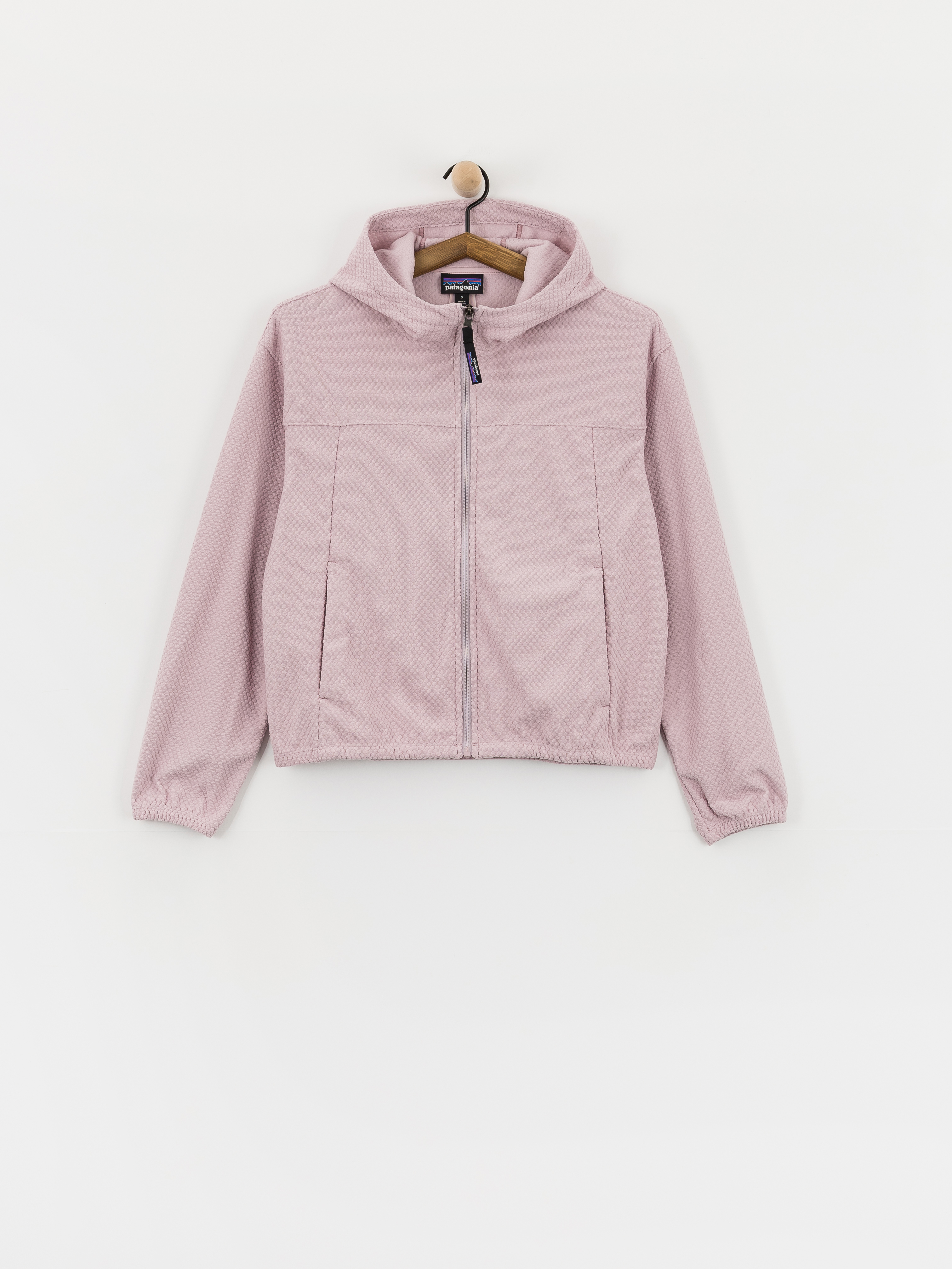 Patagonia Textured HD Wmn Sweatshirt - pink (quiet violet)