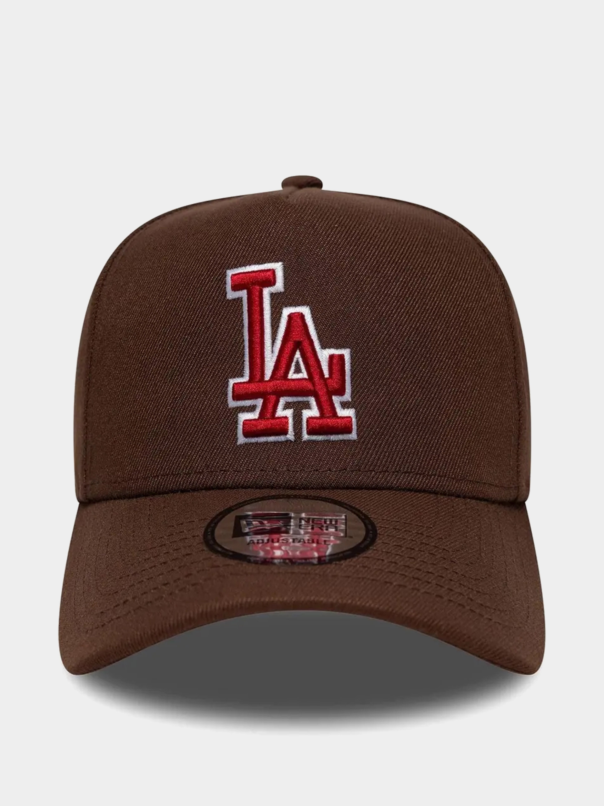 New Era Cap Rear Script Eframe La Dodgers (chestnut)