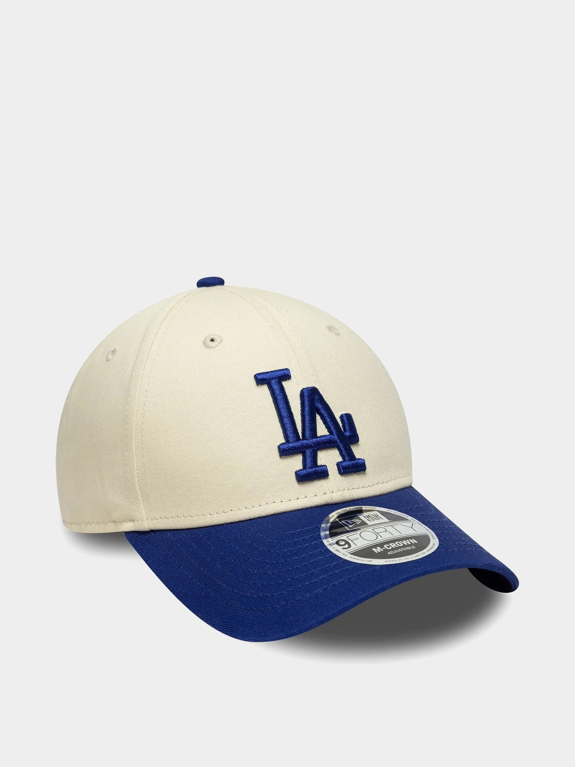 New Era Cap 9Forty Mcrown La Dodgers (light cream/royal blue)