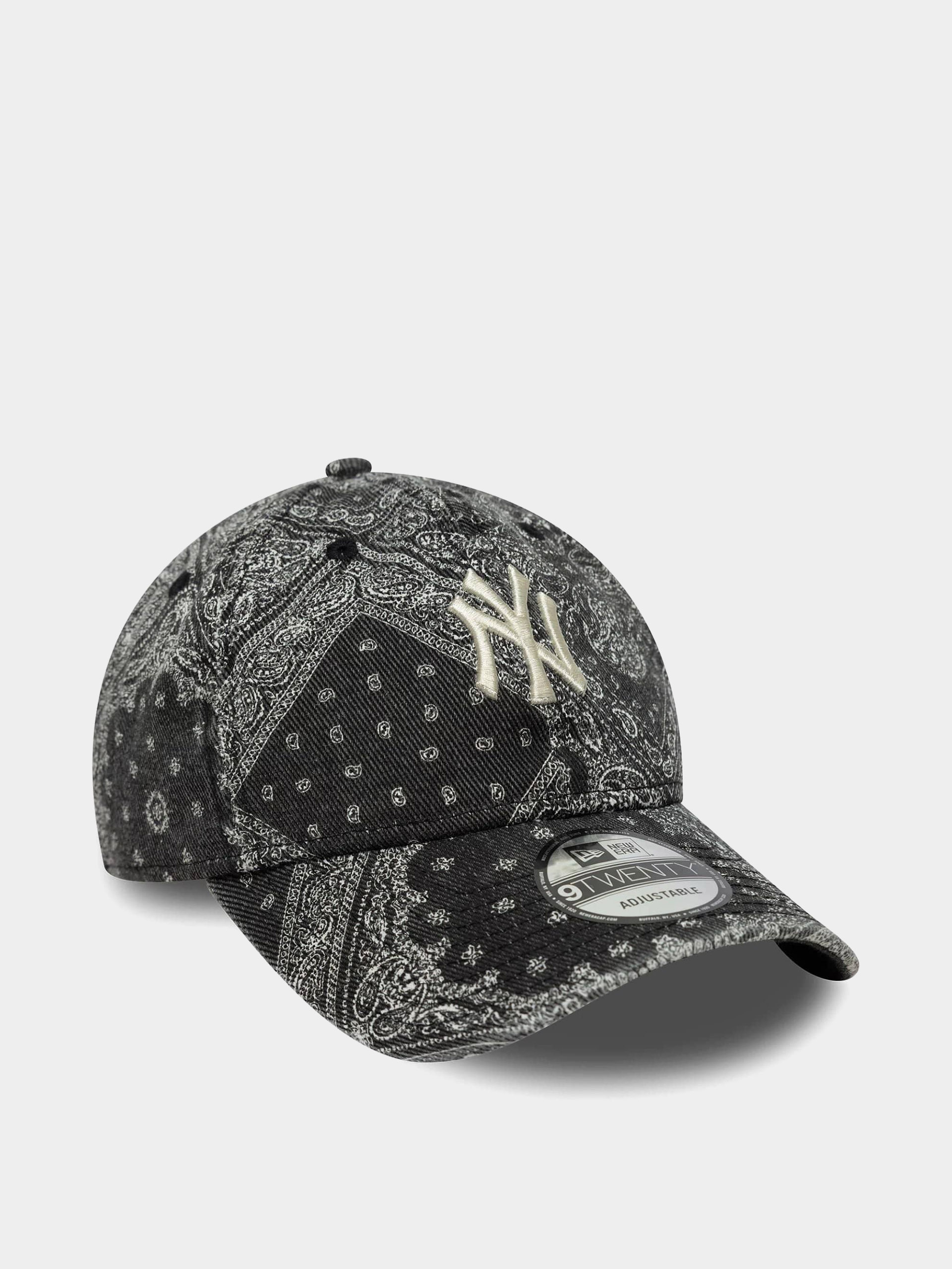 New Era Cap Washed Paisley 9Twenty New York Yankees (black)