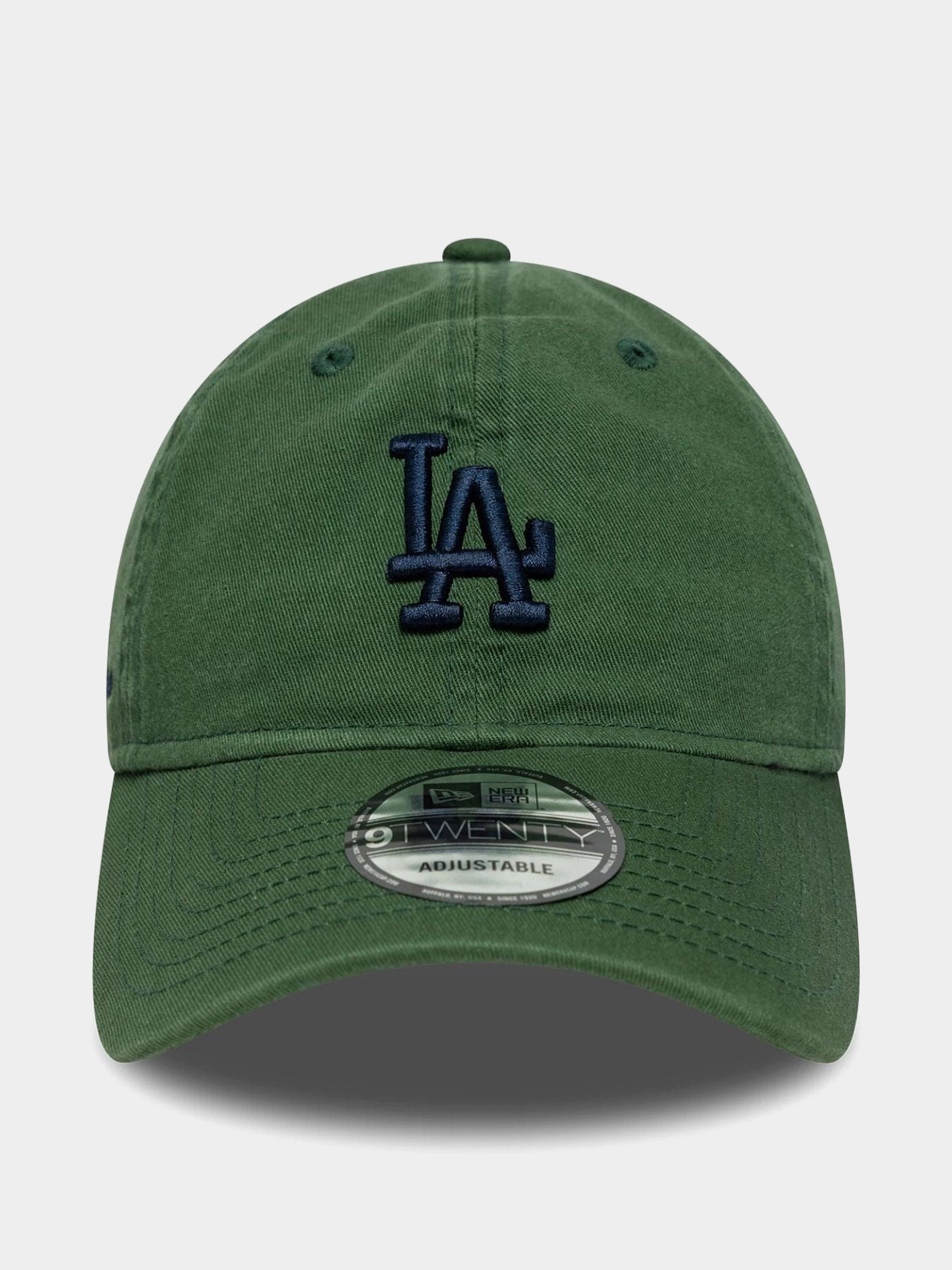 New Era Cap Washed Script 9Twenty La Dodgers (cigar/navy)